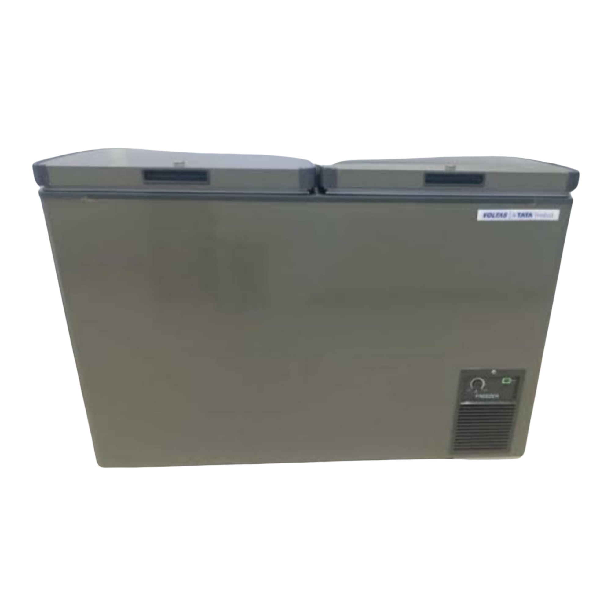 Get Voltas L Double Door Convertible Freezer Grey