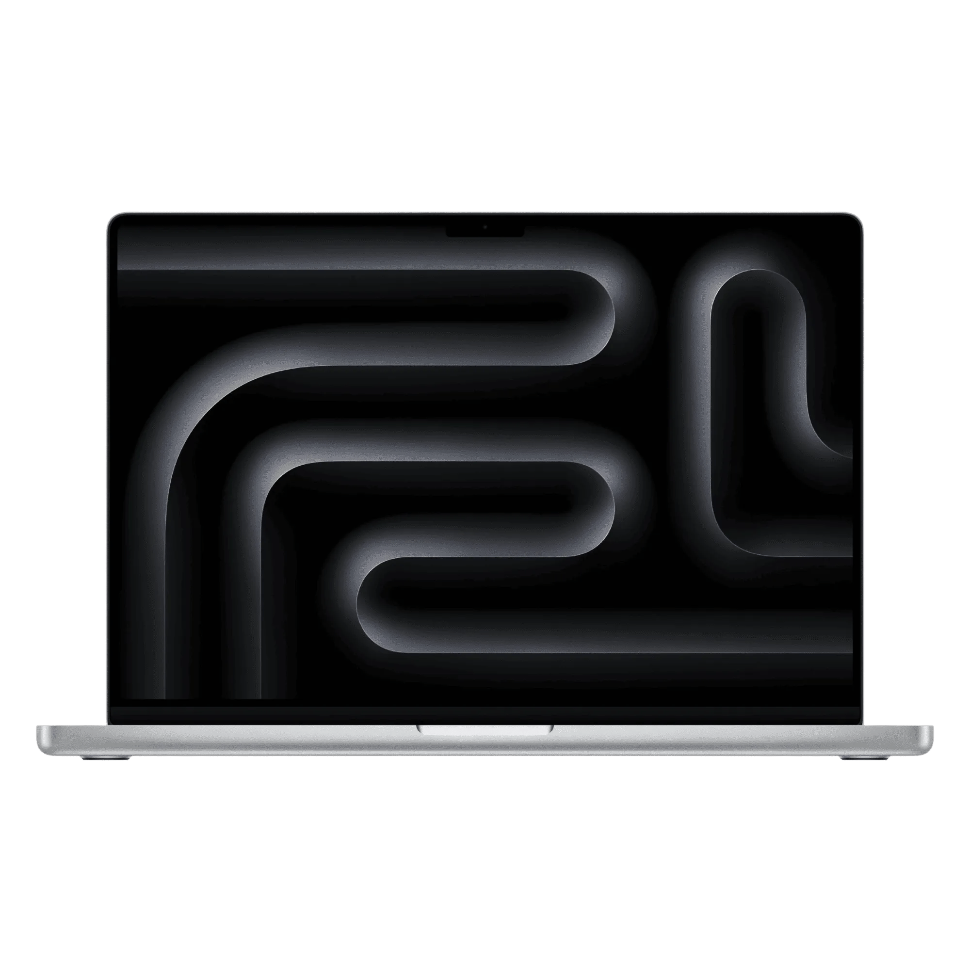 Apple macbook pro m5 max chip with 18 core cpu and 32 core gpu mac os laptop 16 2 inch silver 36gb 2tb Front View Image