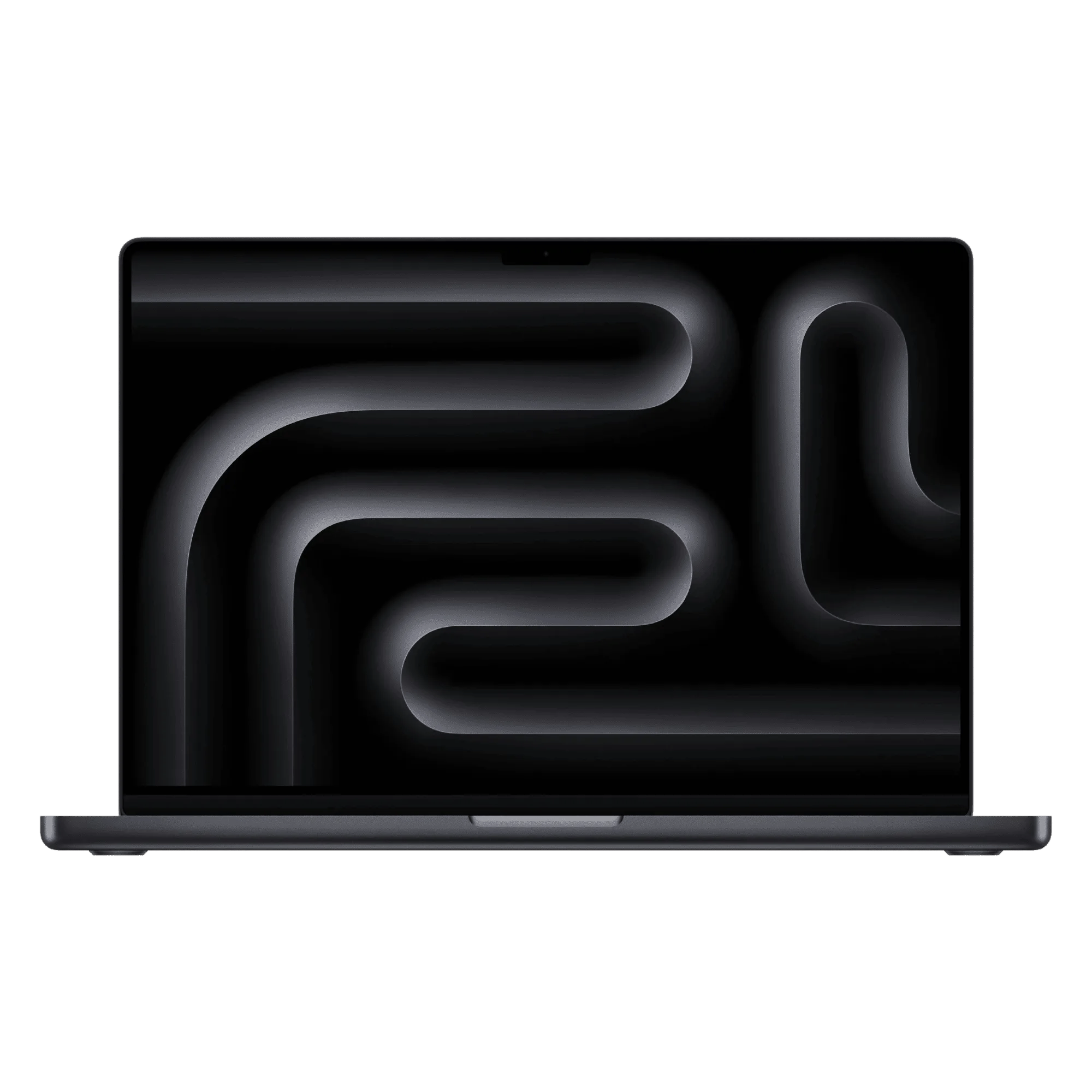 Apple macbook pro m5 max chip with 18 core cpu and 40 core gpu mac os laptop 16 2 inch space black 48gb 2tb Front View
