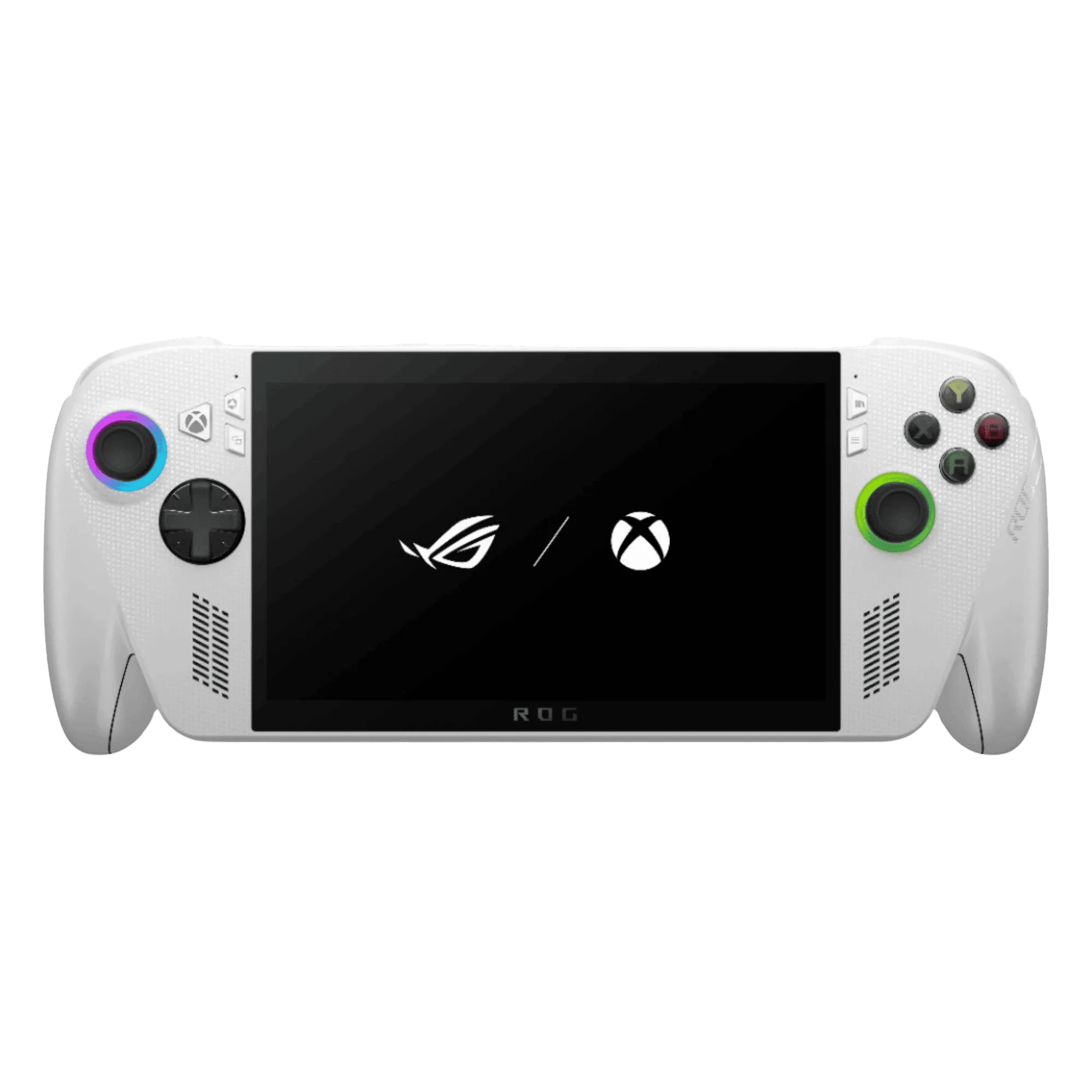 Asus rog xbox ally handheld gaming console rc73ya nh010w gardenia white Front View