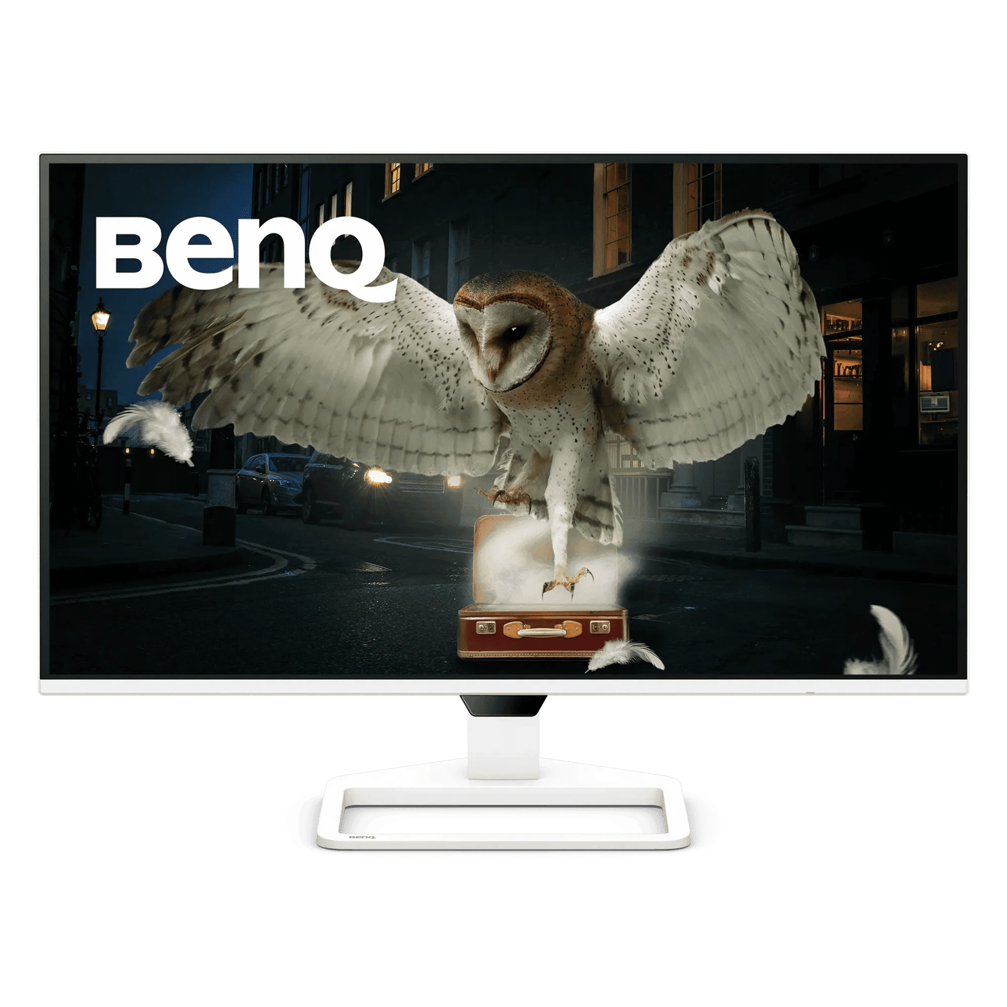 Benq ew270q qhd ips gaming monitor white 27 inch Front View