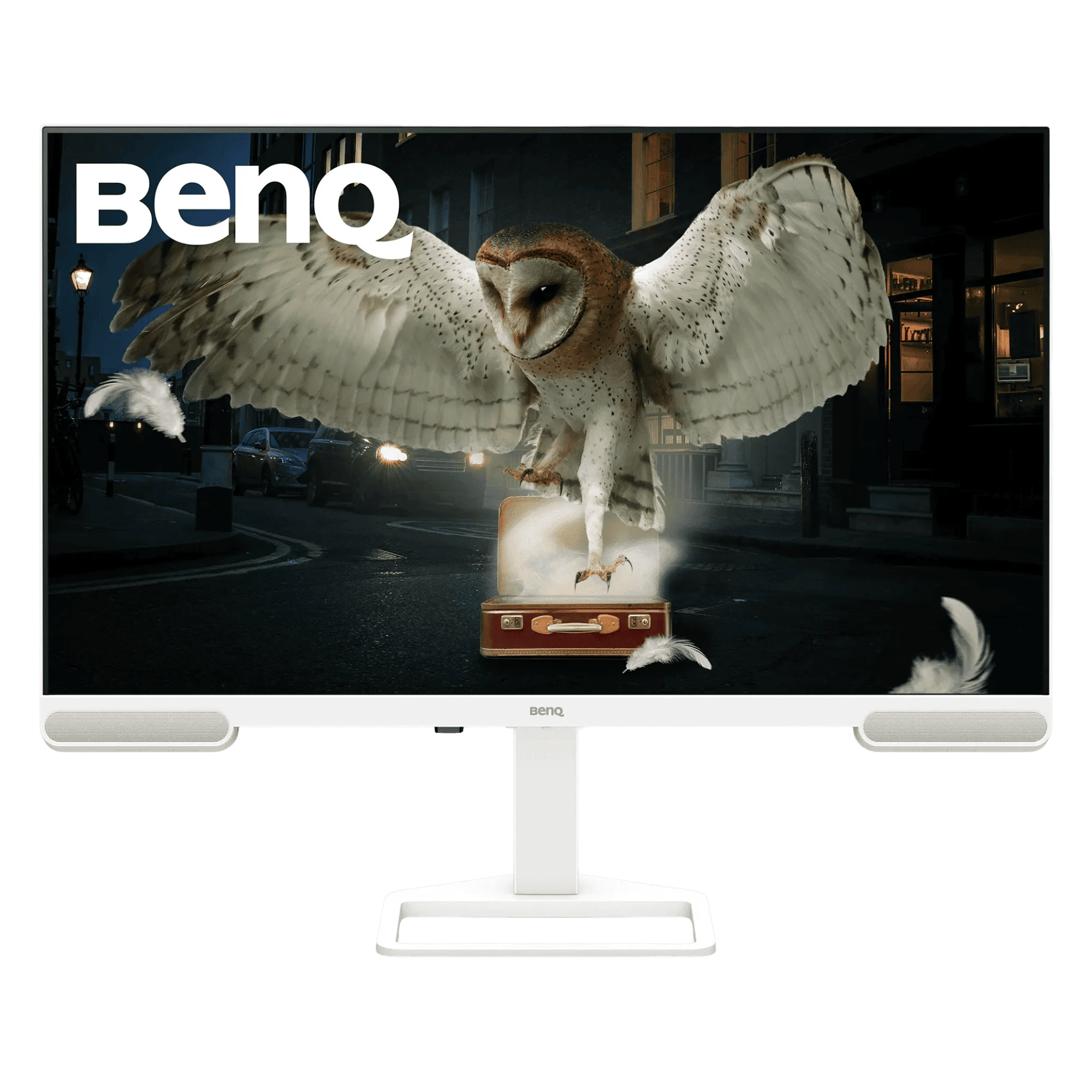 Benq ew3290u 4k uhd ips premium monitor white 32 inch Front View