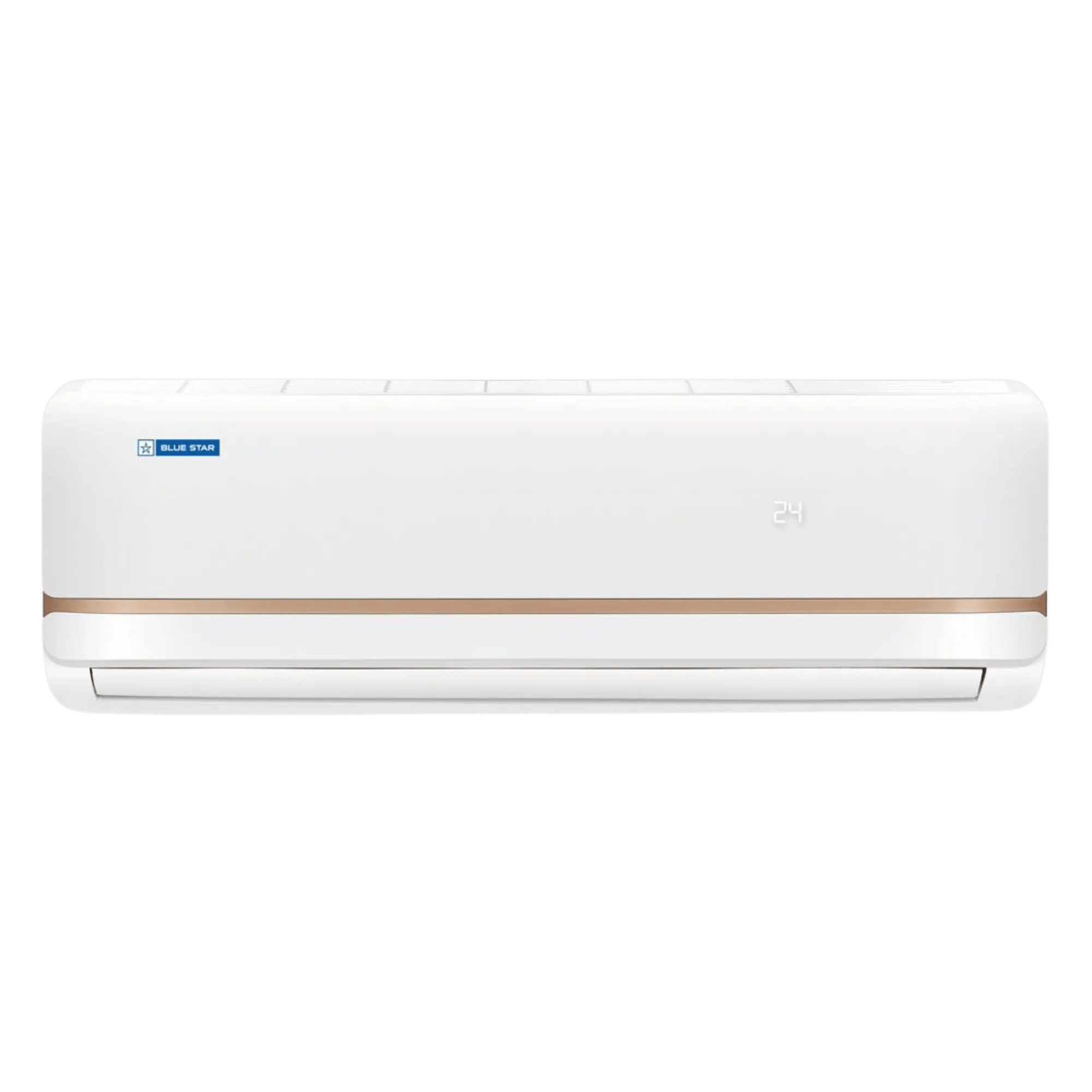 Blue star 1 5 ton 5 star inverter split ac ia518txu 2026 1 5 ton 5 star Front View