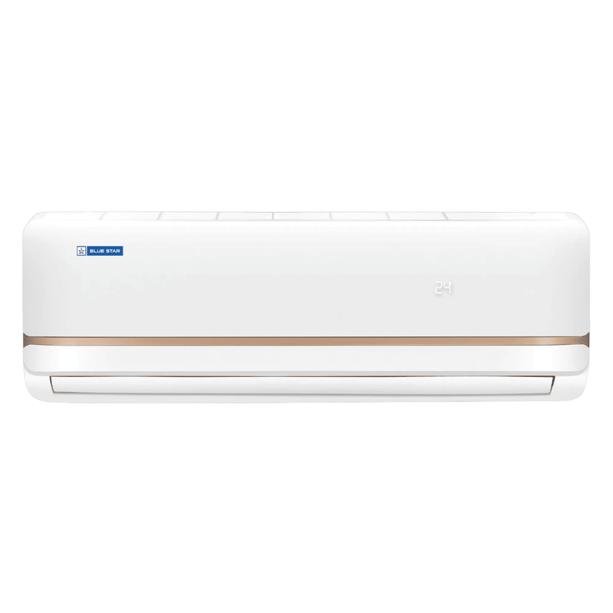 Blue star 1 ton 2 star non inverter split ac fa212txu 1 ton 2 star Front View