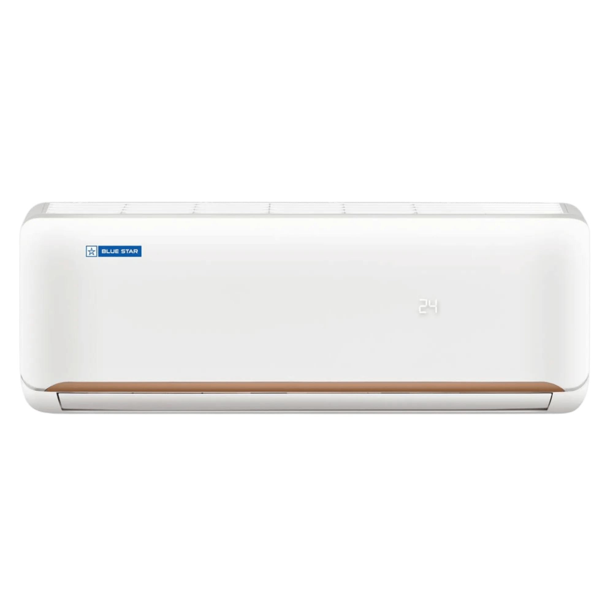 Blue star 1 ton 3 star inverter split ac ia312qxu 2026 1 ton 3 star Front View
