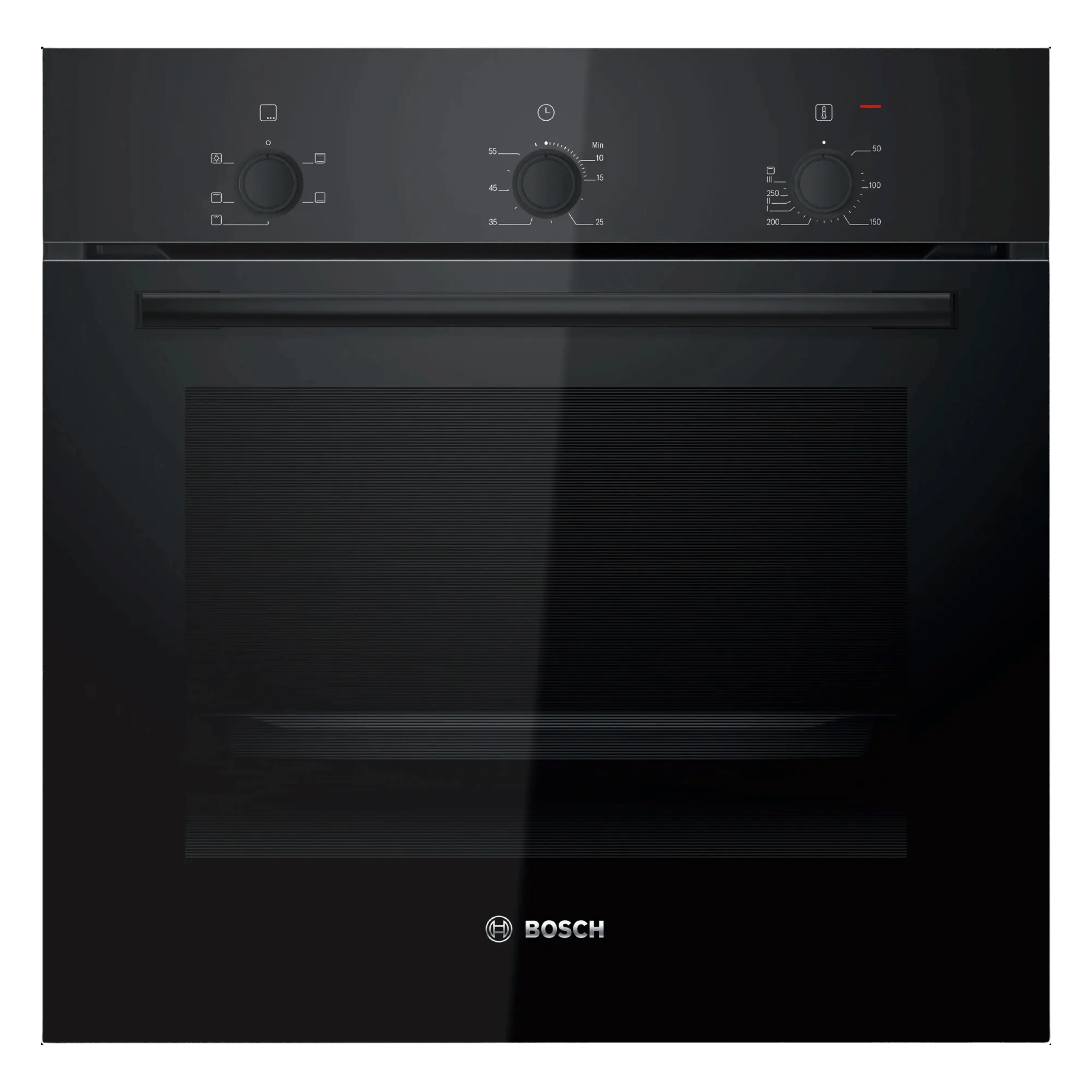 Bosch 71 l series 2 built in microwave oven hbf011ba1i black Front View
