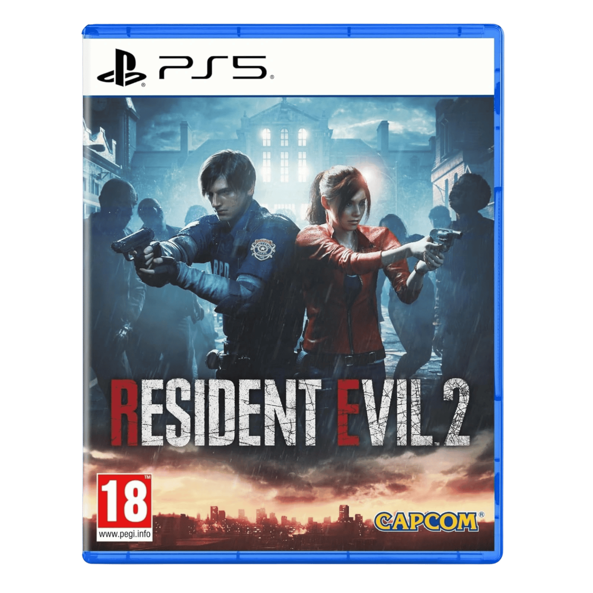 Capcom resident evil 2 for ps5 game Box View
