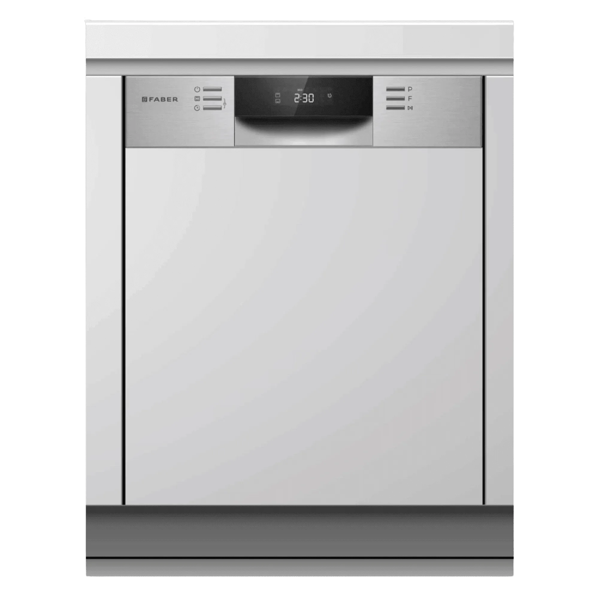 Faber fsid 8pr 14s 14 place settings dishwasher inox Front View