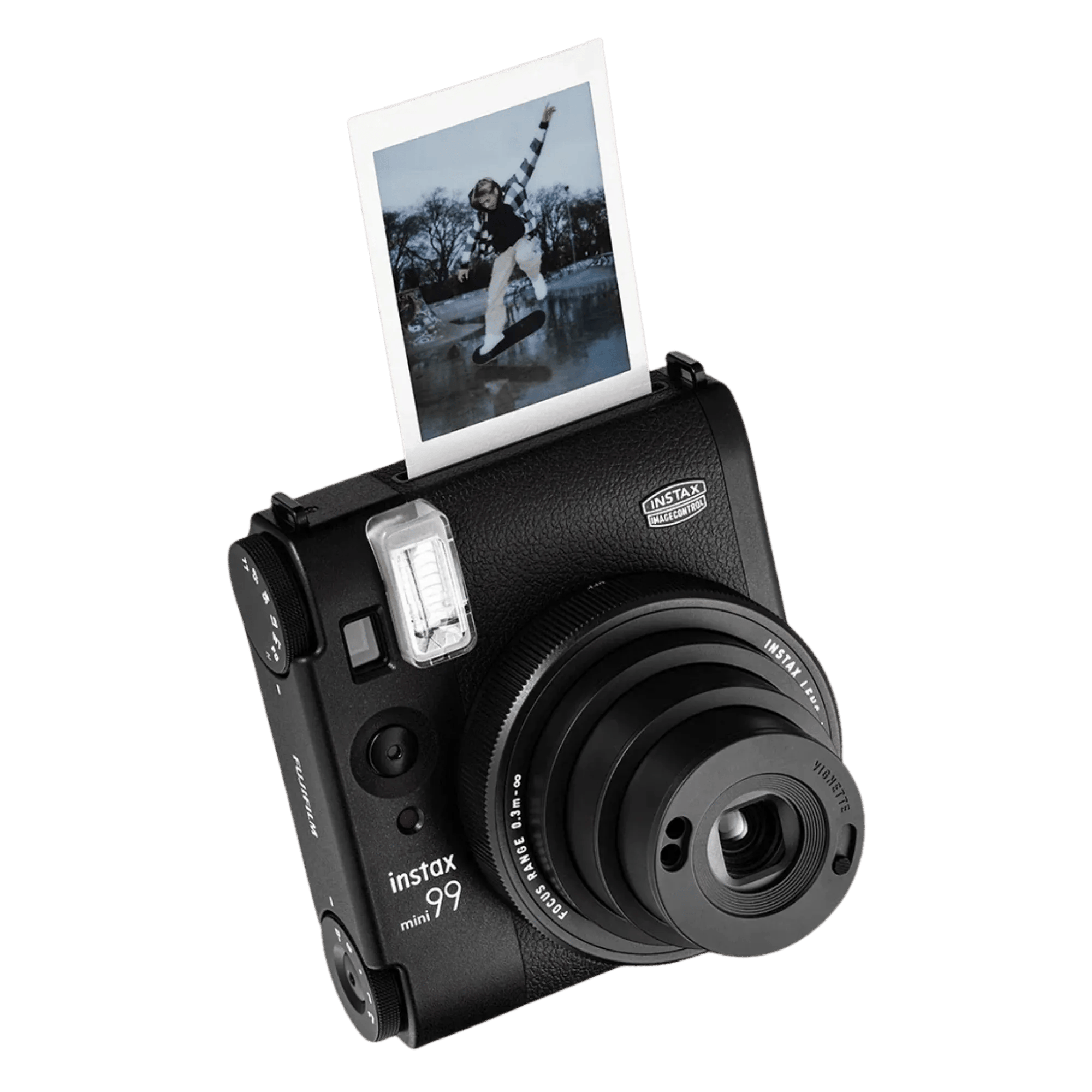 Fujifilm instax mini 99 instant camera matte black Full View