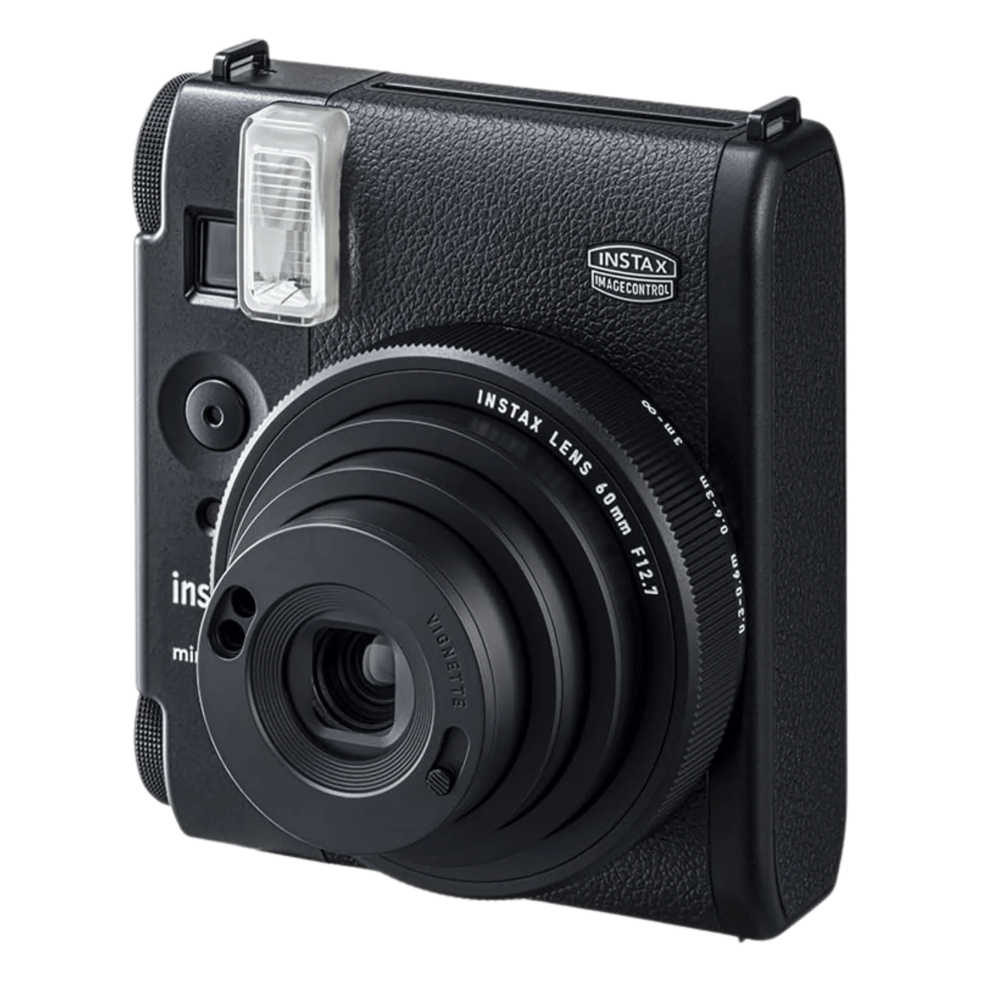 Fujifilm instax mini 99 premium edition instant camera black Front Right View
