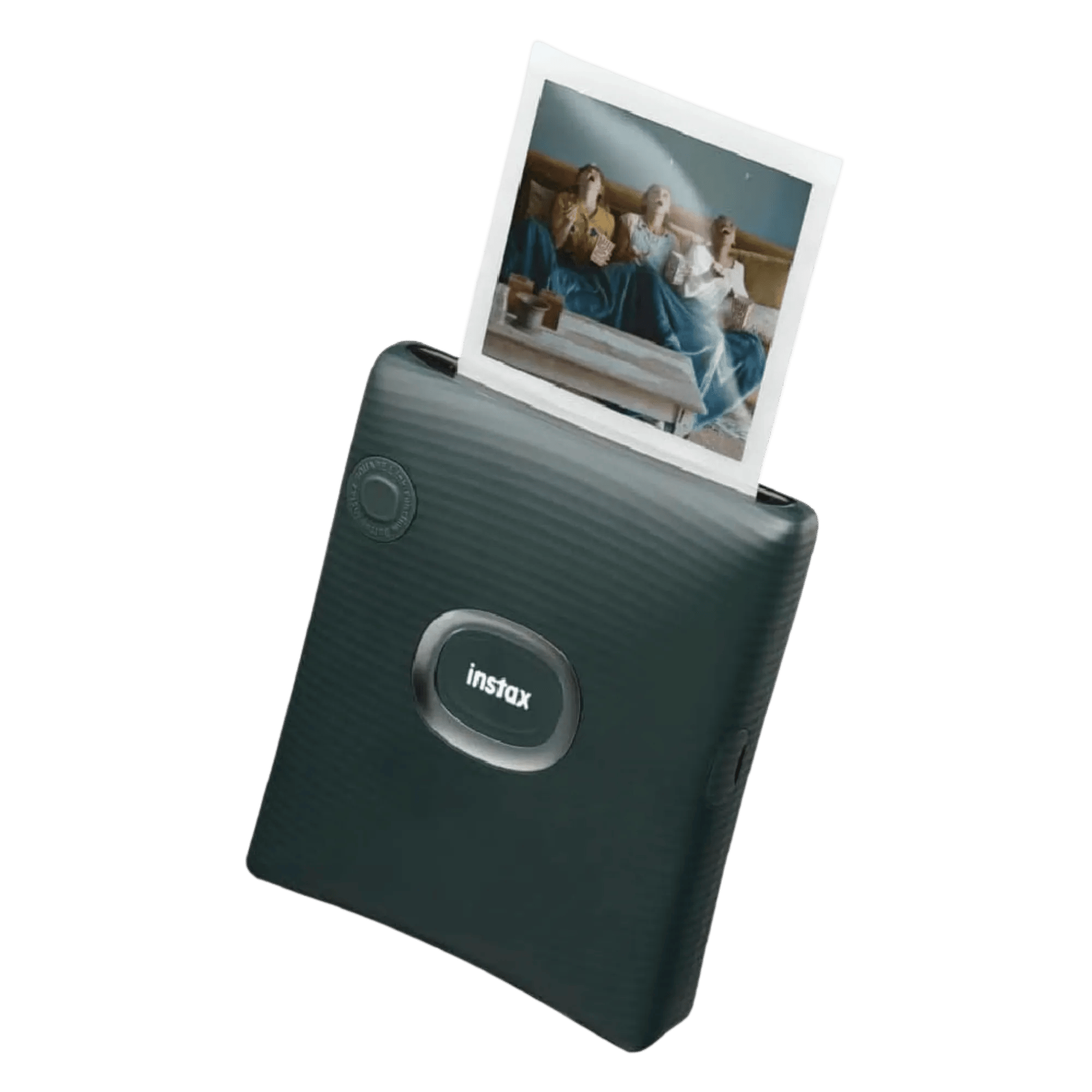 Fujifilm instax square link smartphone colour printer midnight green Full View