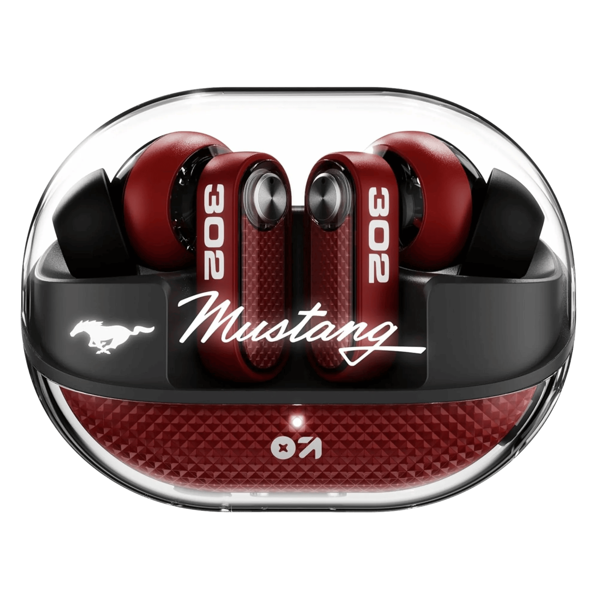 Goboult mustang sprint anc true wireless blaze red Front View