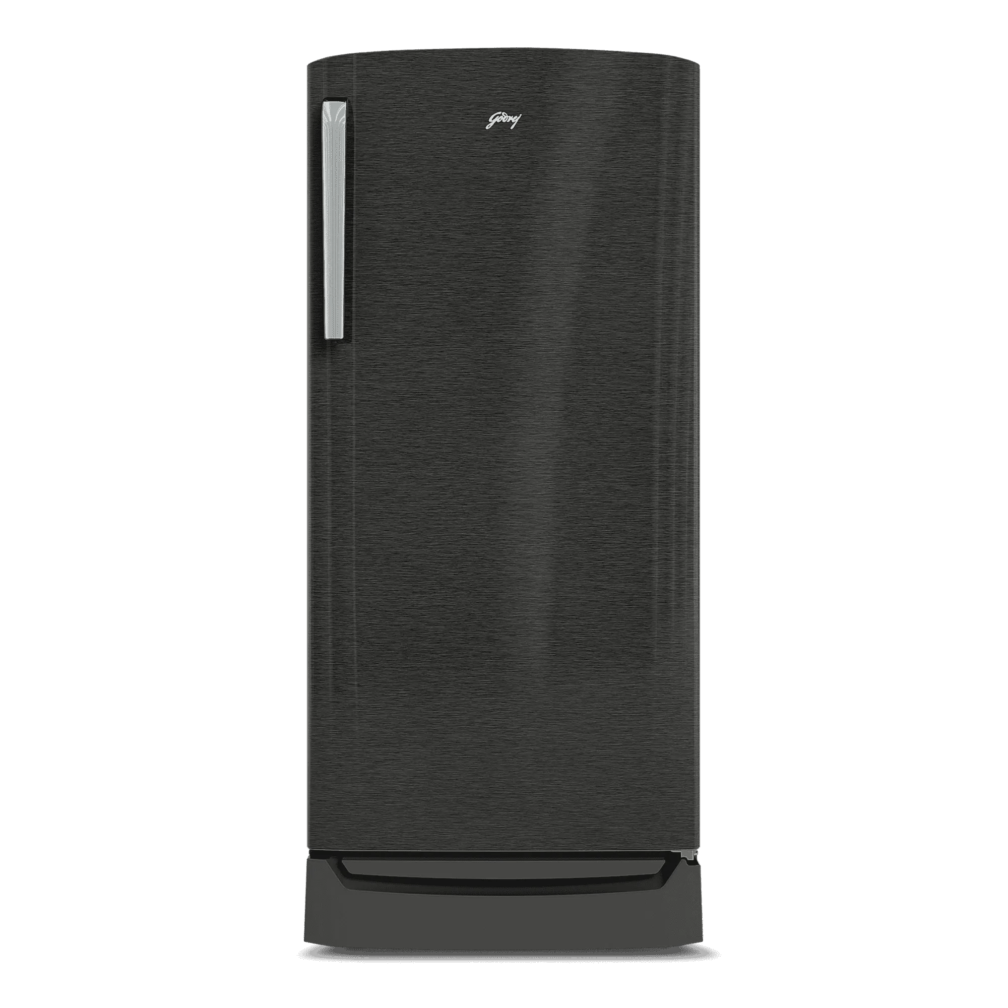 Godrej 184 l direct cool single door 2 star refrigerator rd emarvel 207bn tdf fs st fossil steel Front View