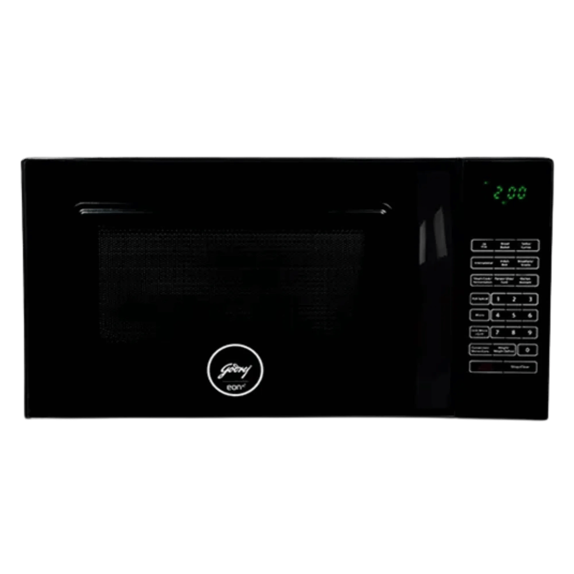 Godrej 20 l convection microwave oven gme 720 cp2 qz black Front View