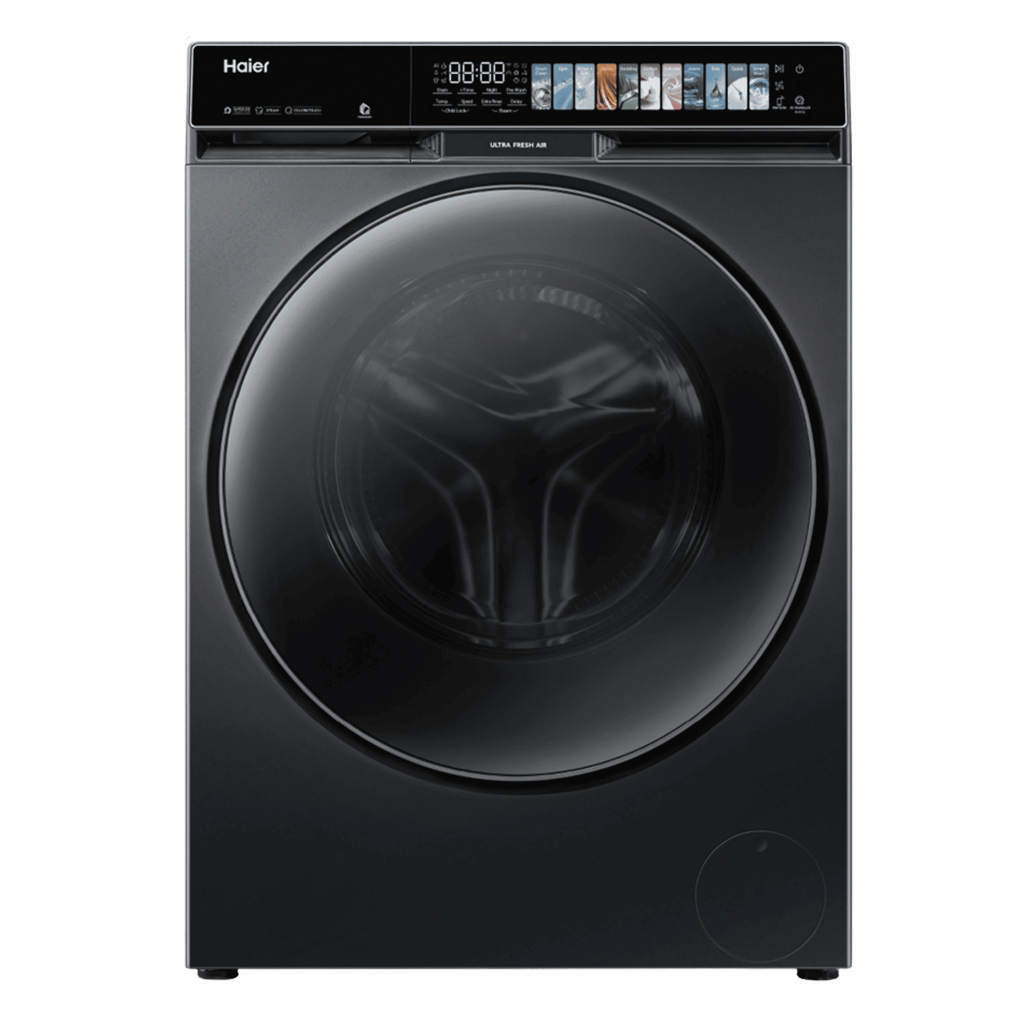 Haier 12 0Kg F11 Fully Automatic Front Load Washing Machine HW120 DM14F11BKU1 Back front view