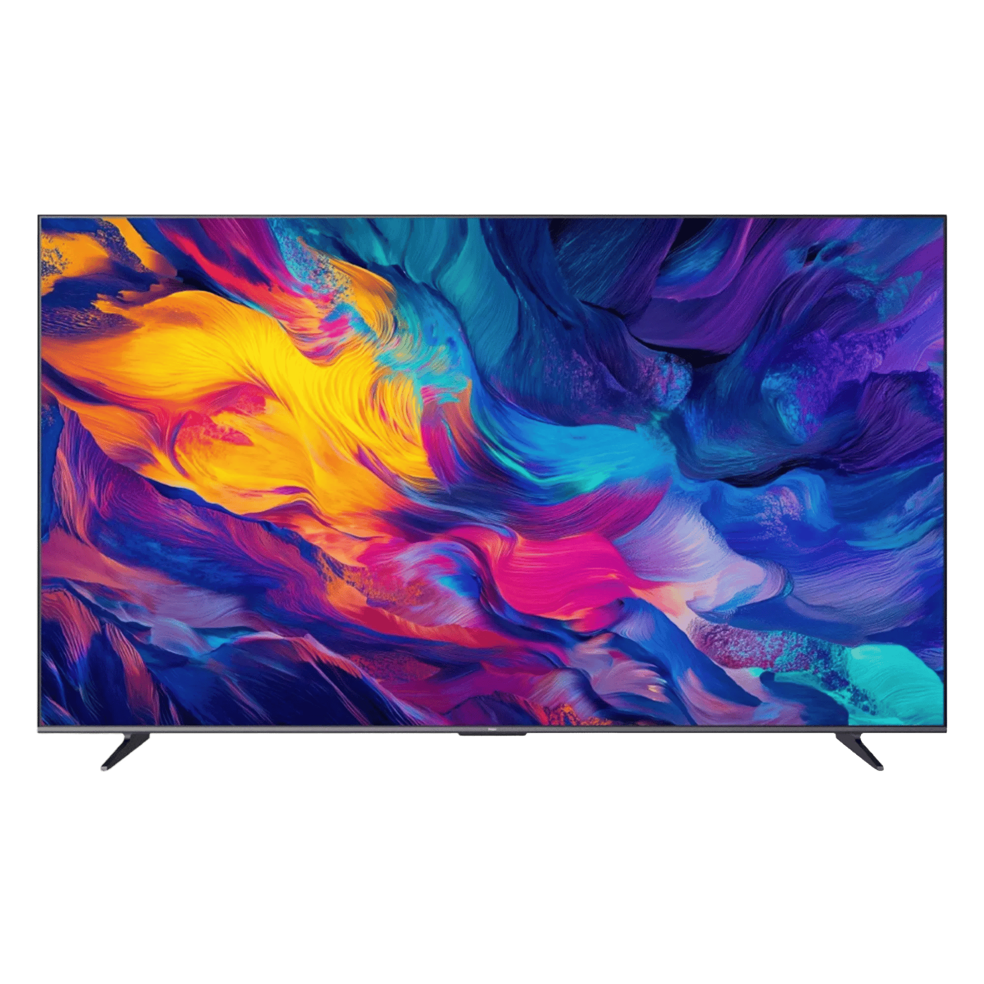 Haier 4k ultra hd mini led ai smart google tv 65m70uh 65 inch Front View