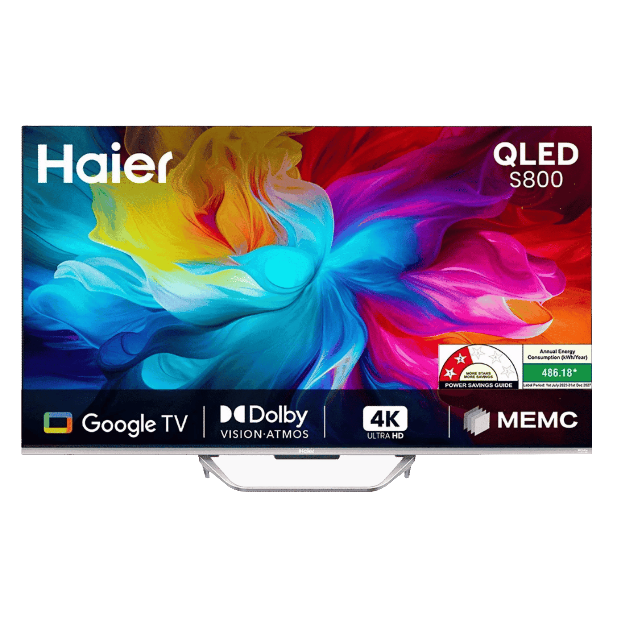 Haier 4k ultra hd qled smart google tv 85s800qt p 85 inch Front View Images