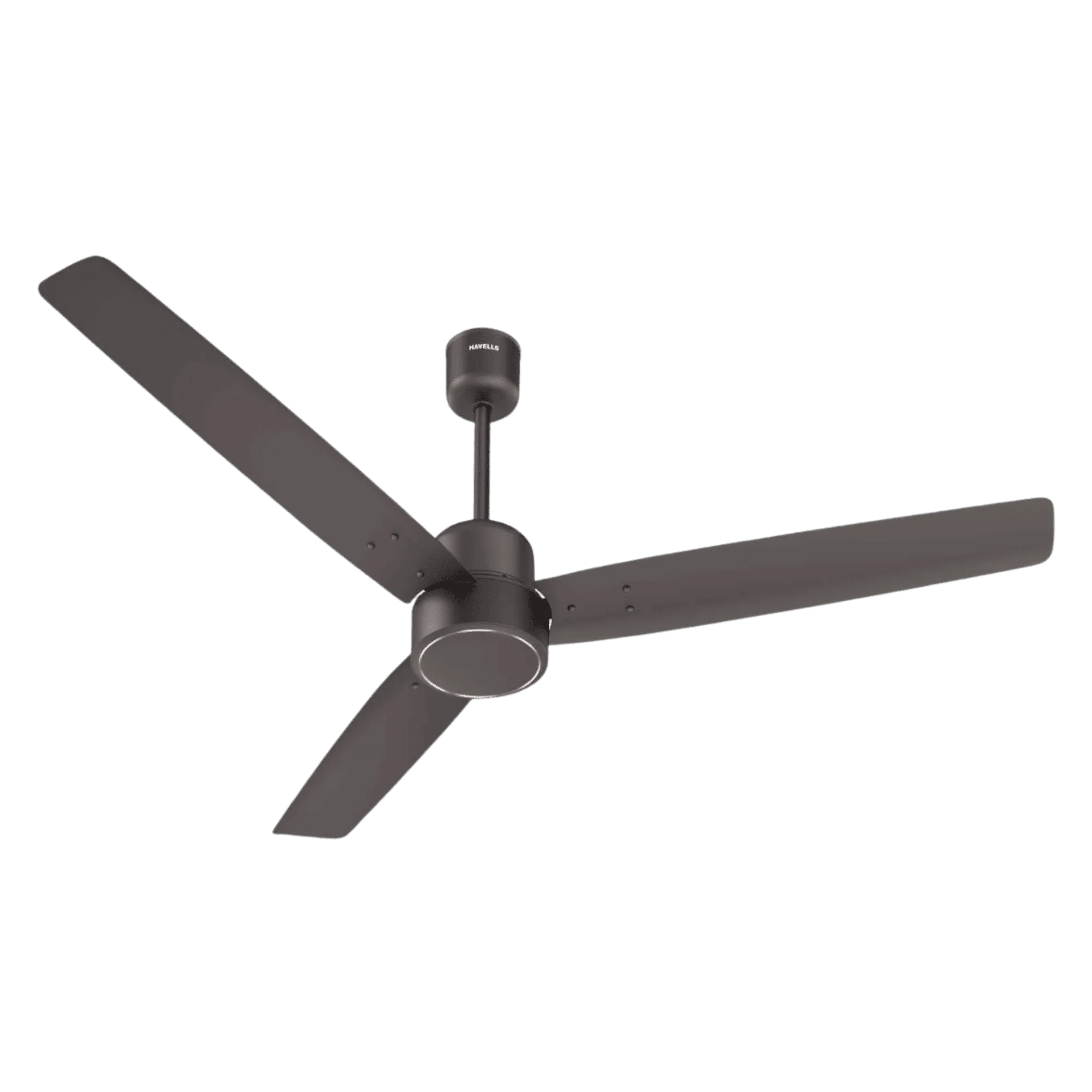 Havells epic bldc motor with remote 1200 mm ceiling fan cocoa brown Front View