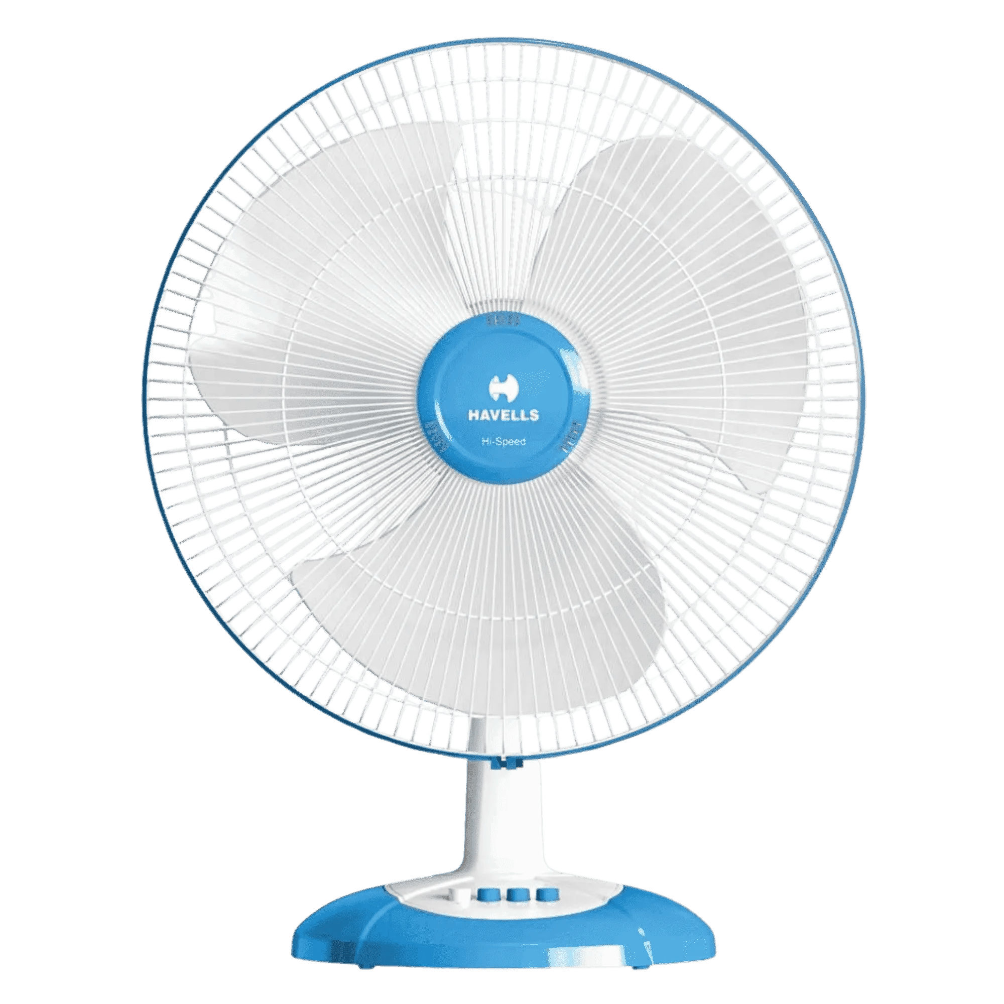Havells swing lx hs 400 mm table fan cool blue Front View