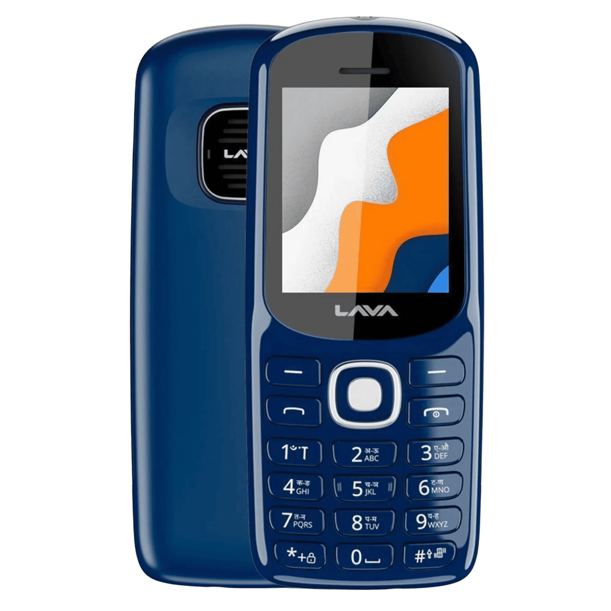 Lava a1 josh blue Front Back View