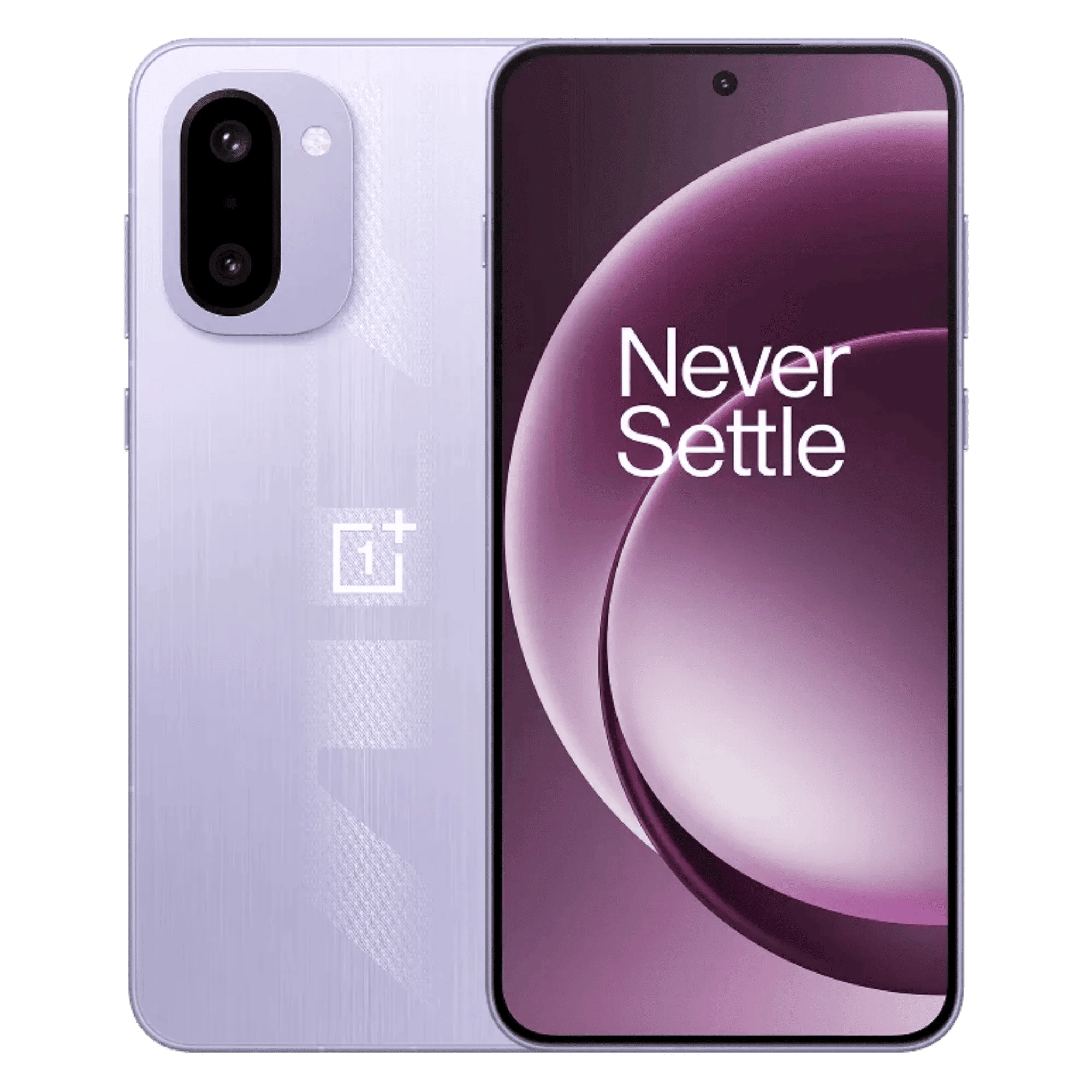 Oneplus 15r electric violet 12gb 256gb Front Back View