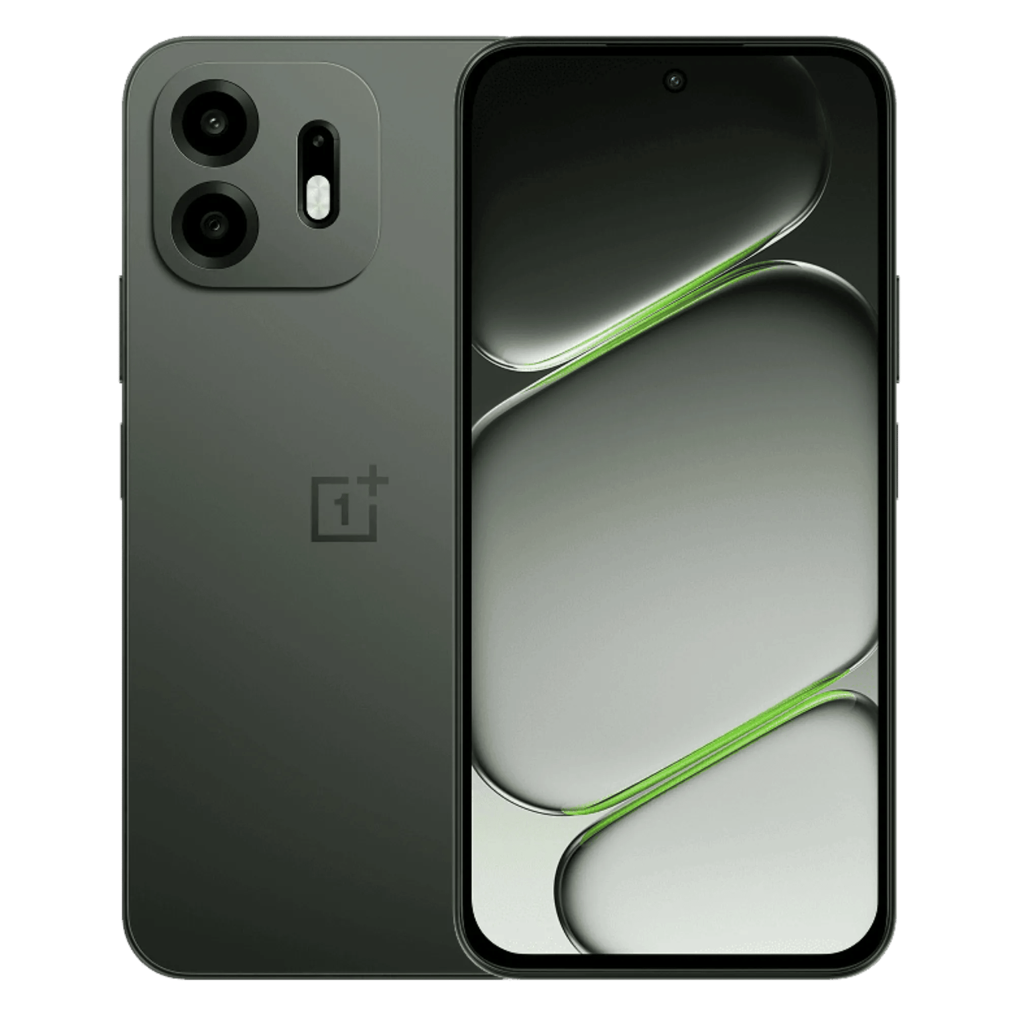 Oneplus n6 5g midnight green 6gb 128gb Front Back View