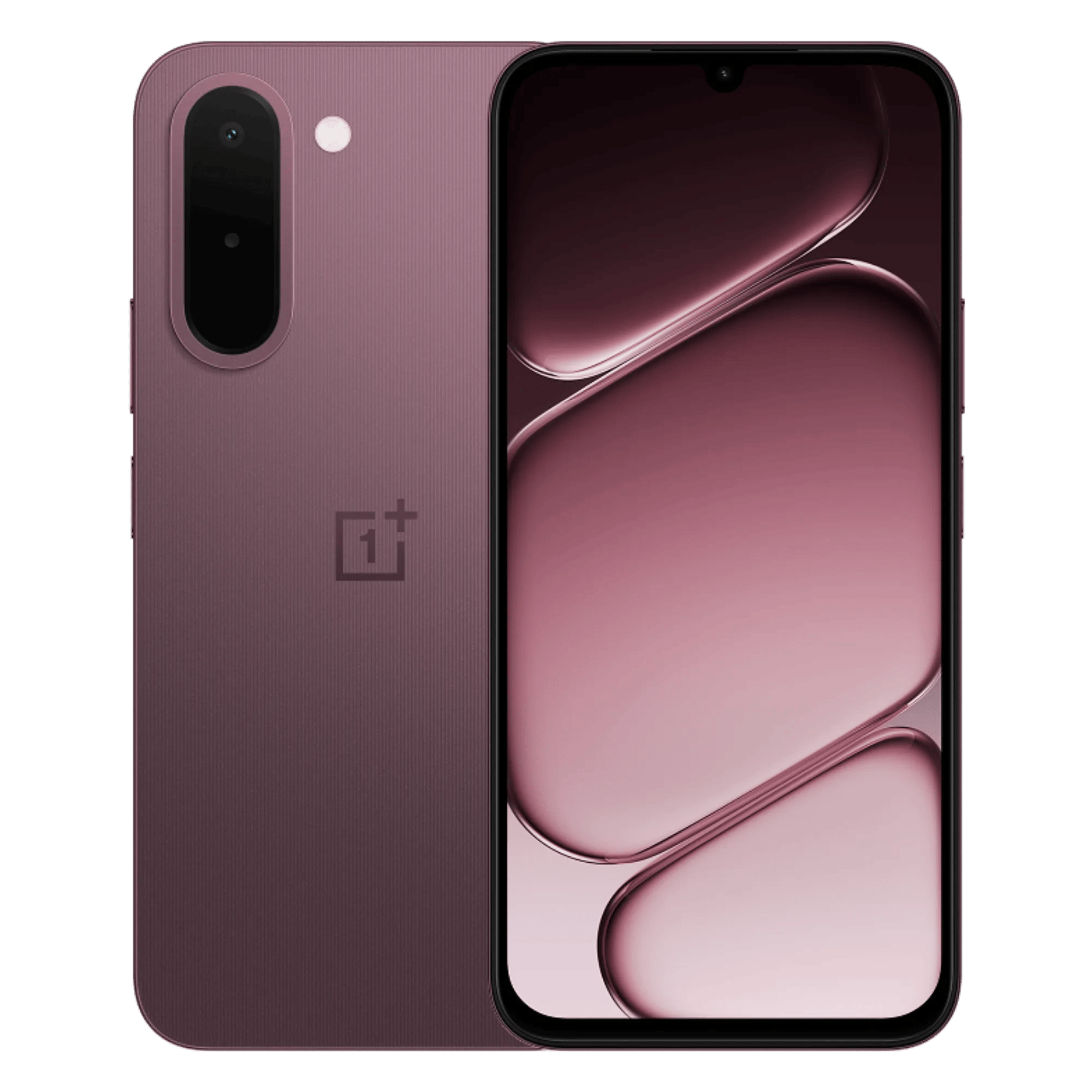 Oneplus n6x 5g burgundy red 4gb 64gb Front Back View