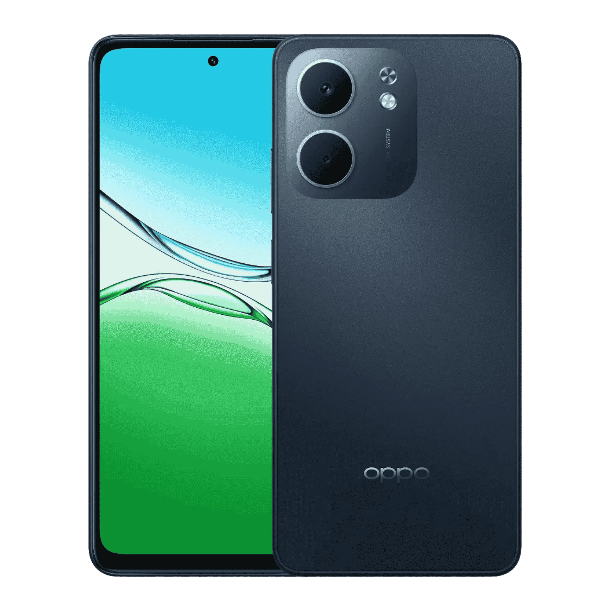 Oppo a5x 5g midnight blue 4gb 64gb Front Back View