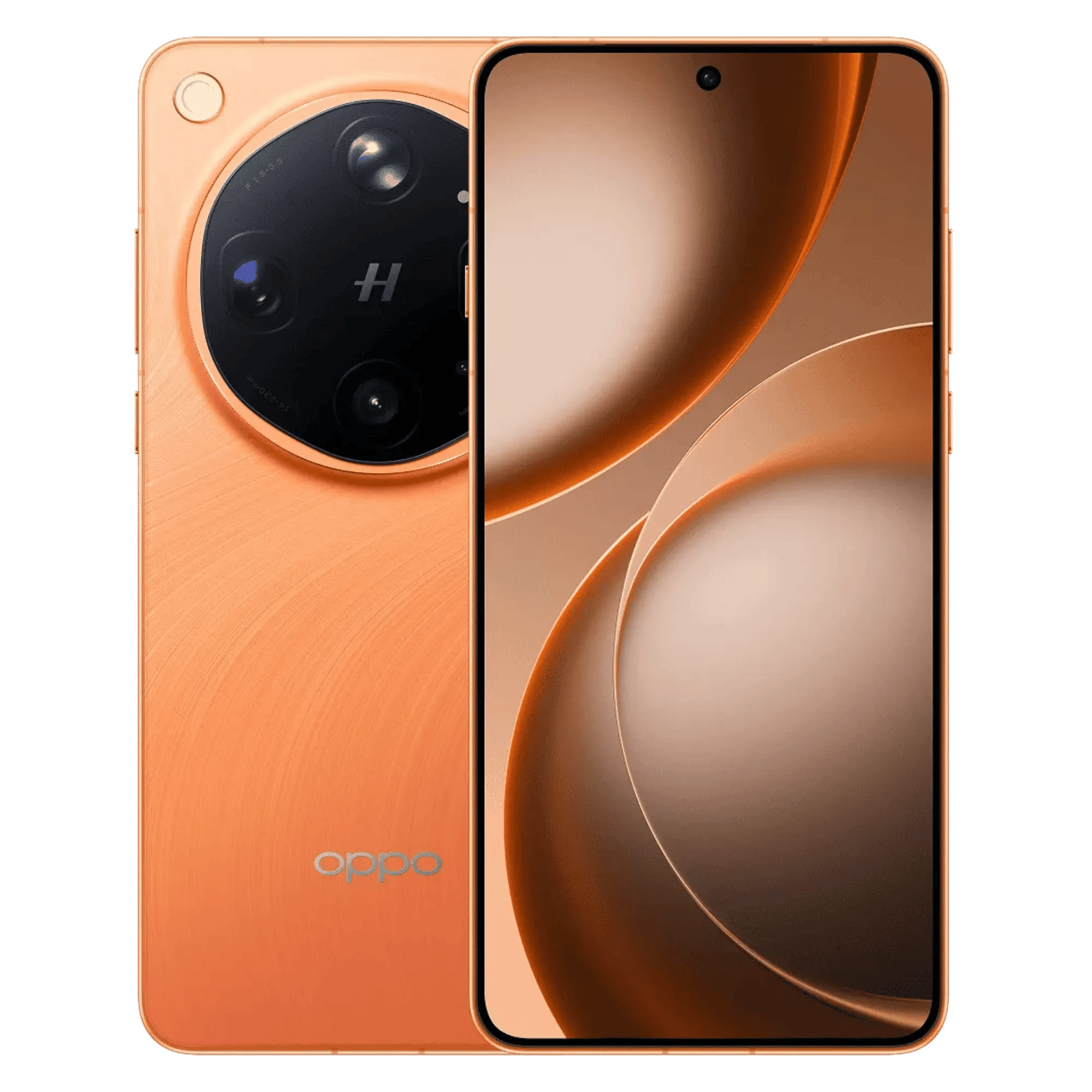Oppo find x9 ultra 5g canyon orange 12gb 512gb Front Back View