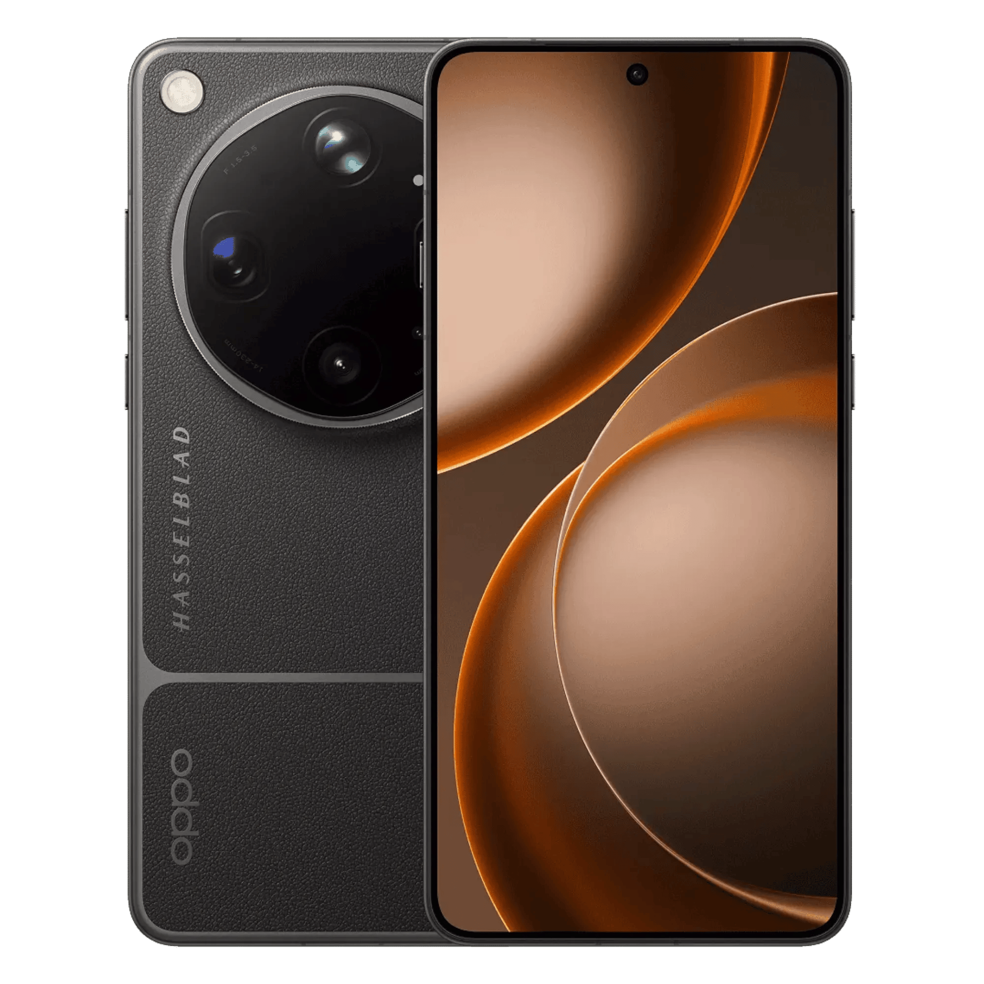 Oppo find x9 ultra 5g tundra umber 12gb 512gb Front Back View