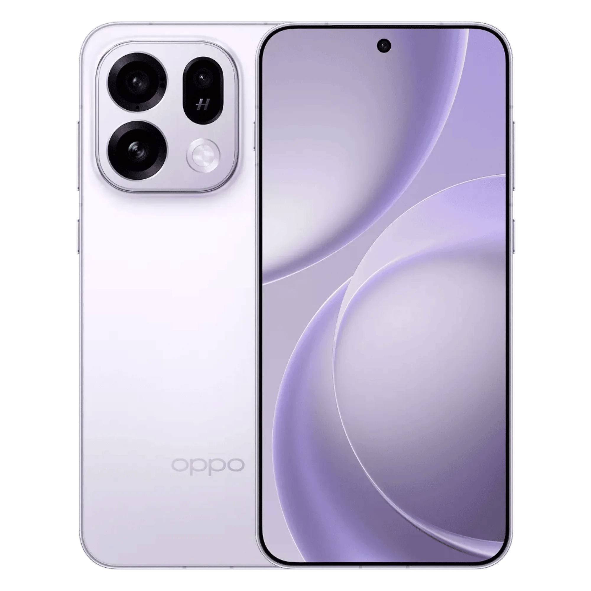 Oppo find x9s 5g lavender sky 12gb 256gb Front Back View