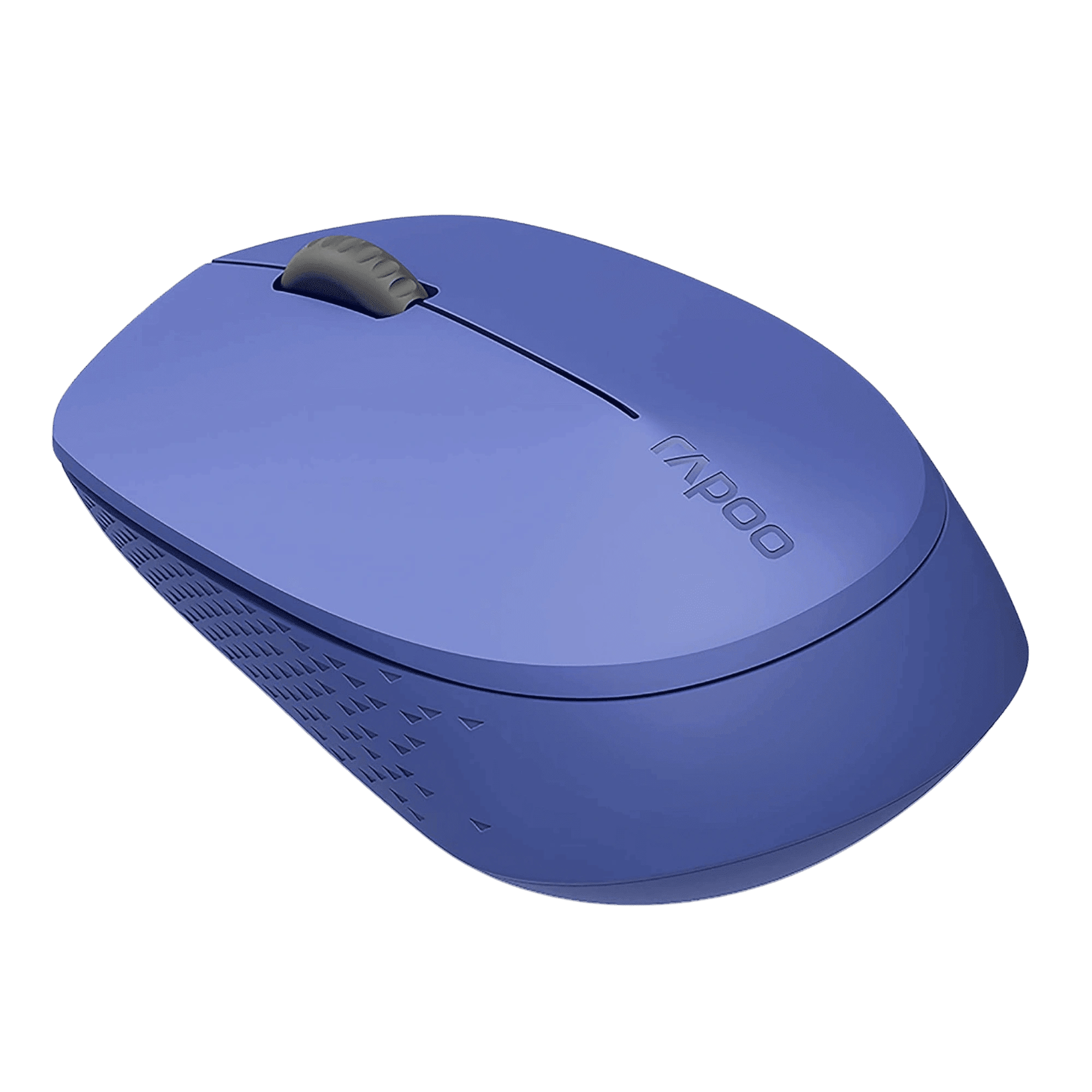 Rapoo M100G Silent Multi Mode 2400 DPI Wireless Mouse Blue front view