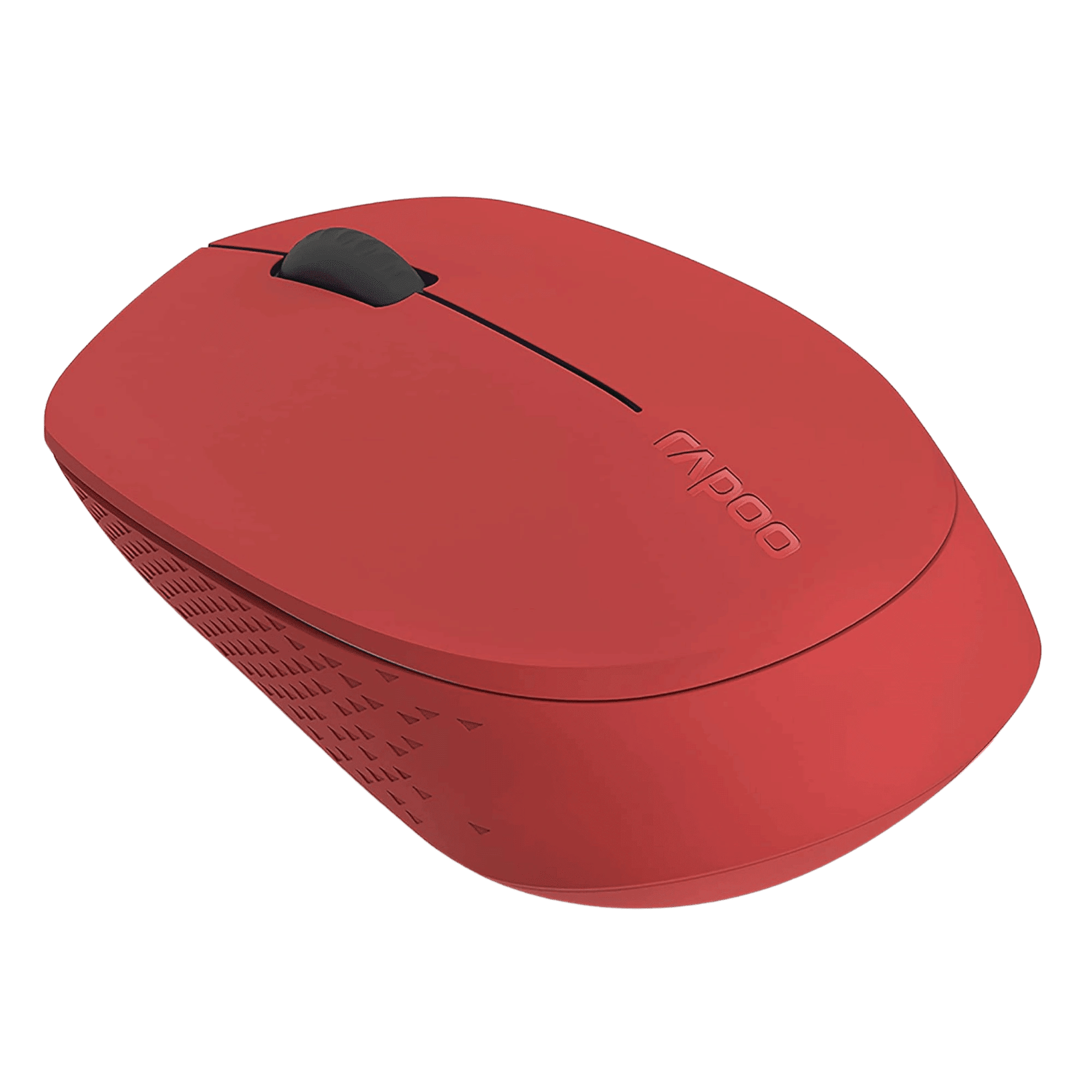 Rapoo M100G Silent Multi Mode 2400 DPI Wireless Mouse Red front view