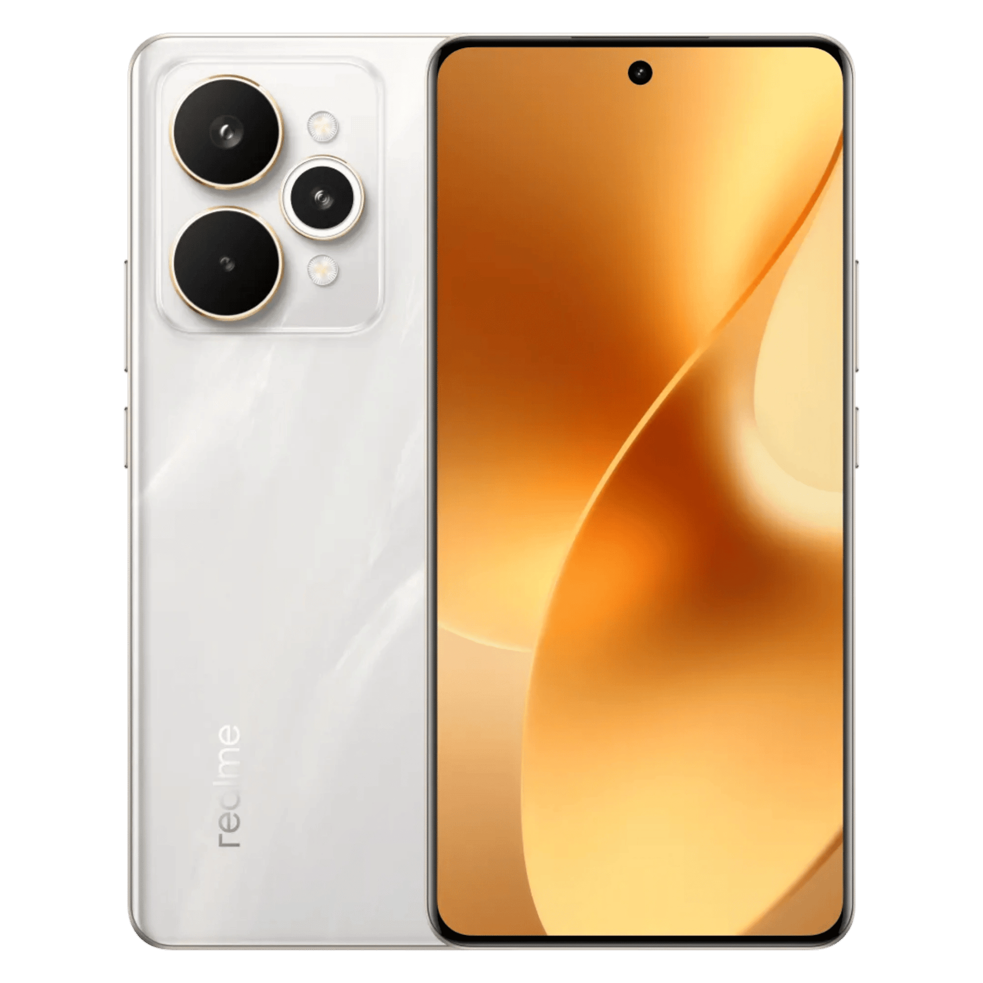 Realme 15 pro 5g flowing silver 12gb 256gb Front Back View