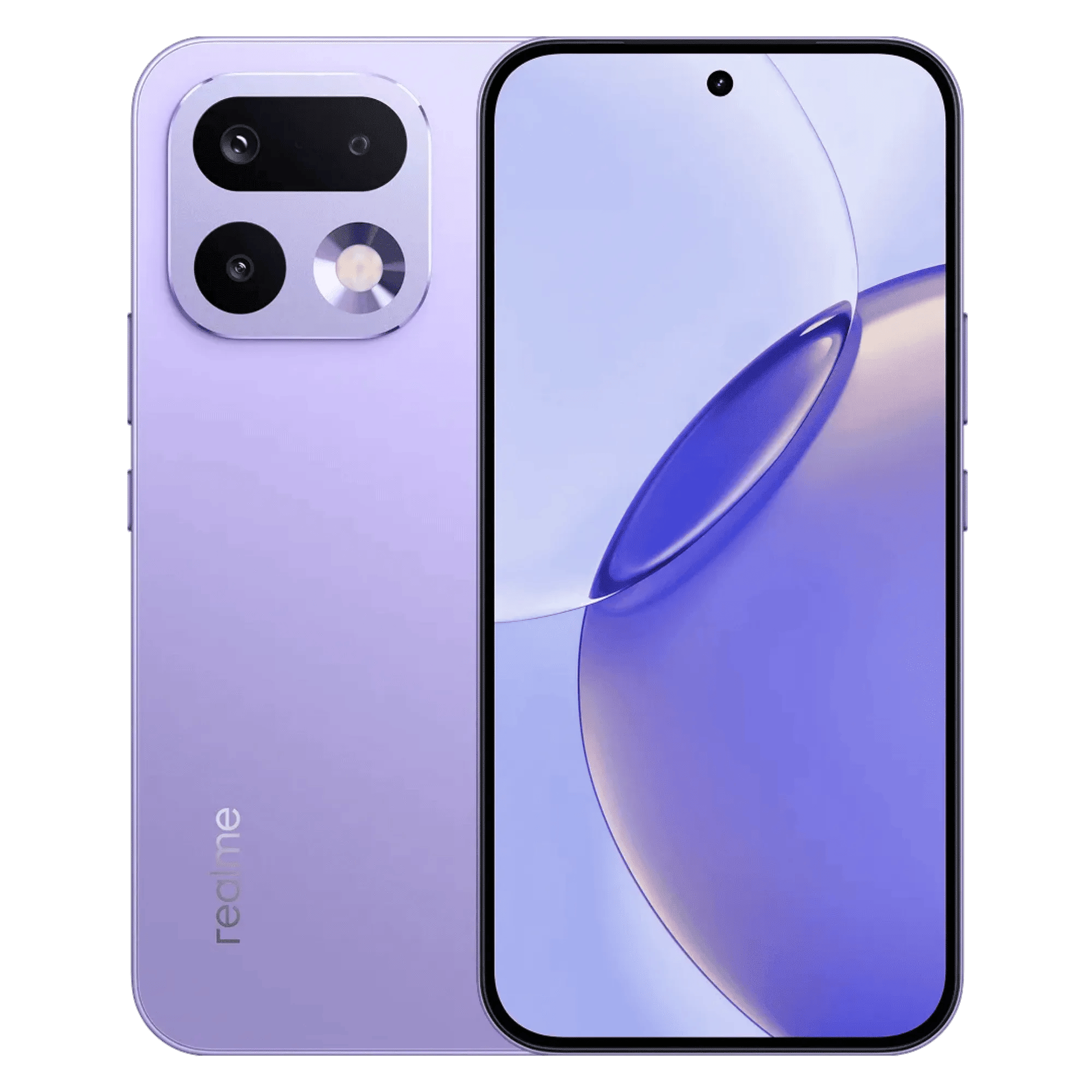 Realme 16 pro 5g orchid purple 8gb 128gb Front View