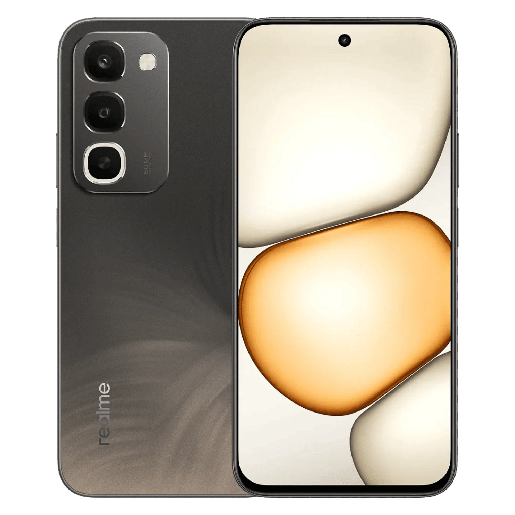 Realme 16x 5g endurance brown 6gb 128gb Front Back View
