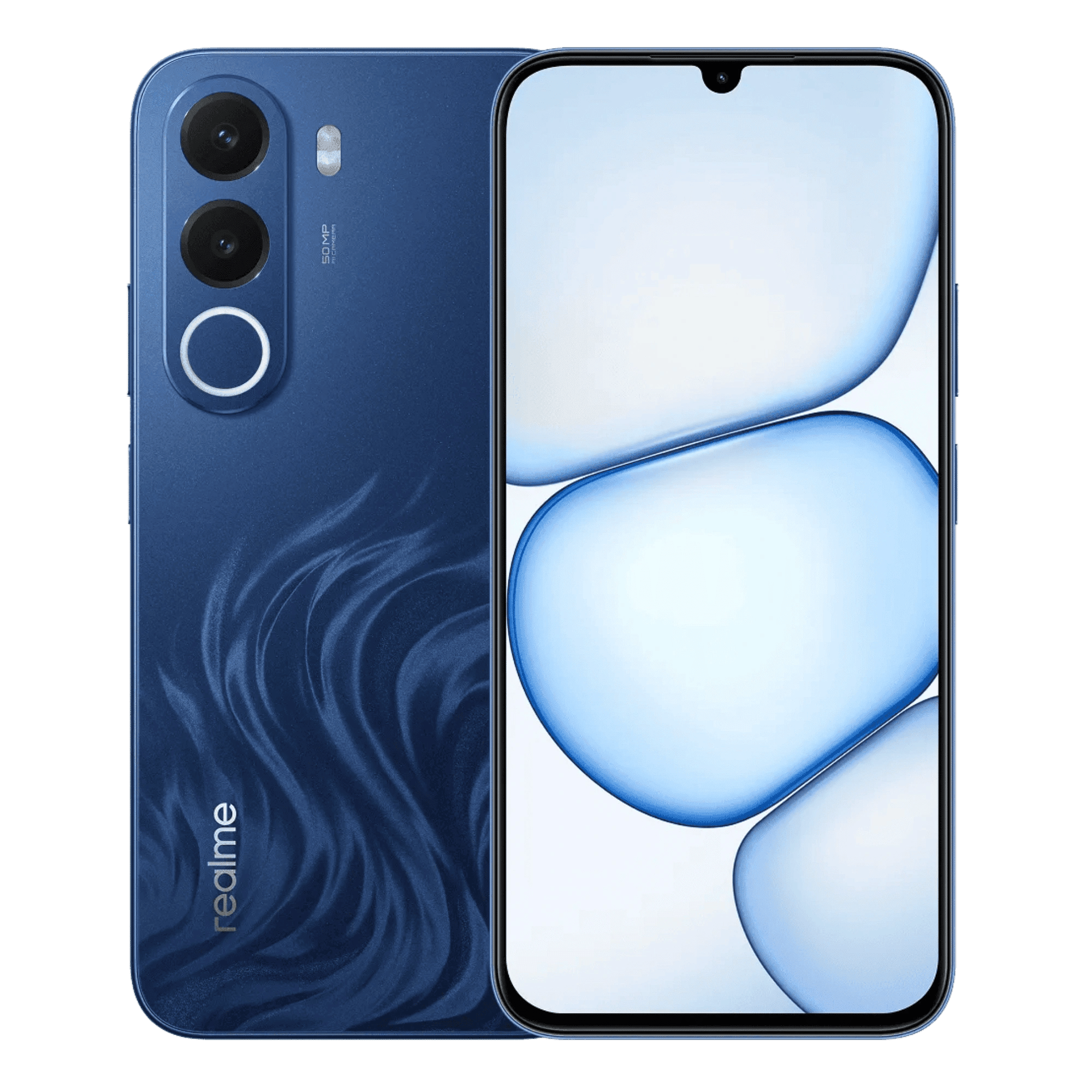 Realme C100x Deepblue Tides 4GB 64GB front view