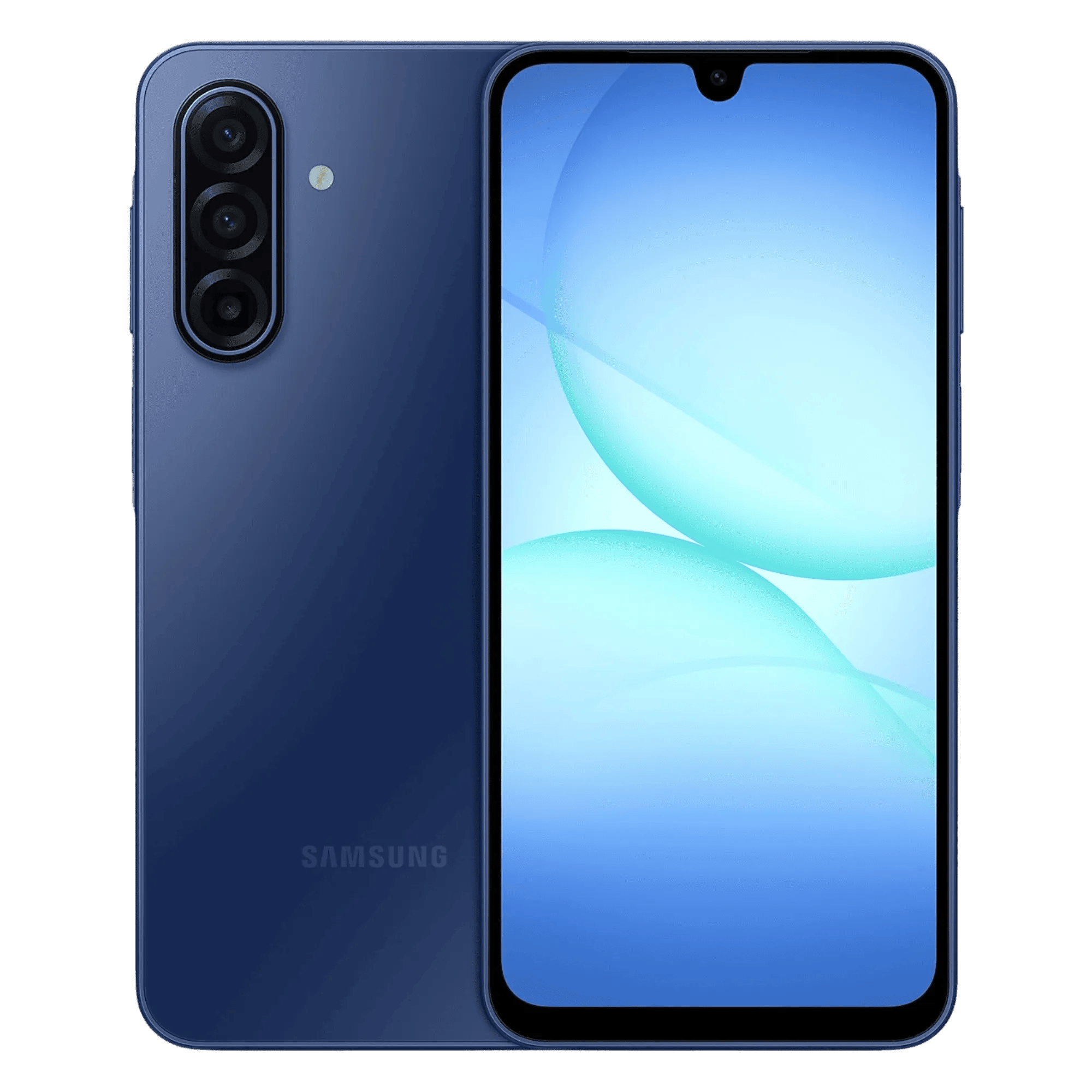 Samsung galaxy a17 5g blue 8gb 128gb Front Back View
