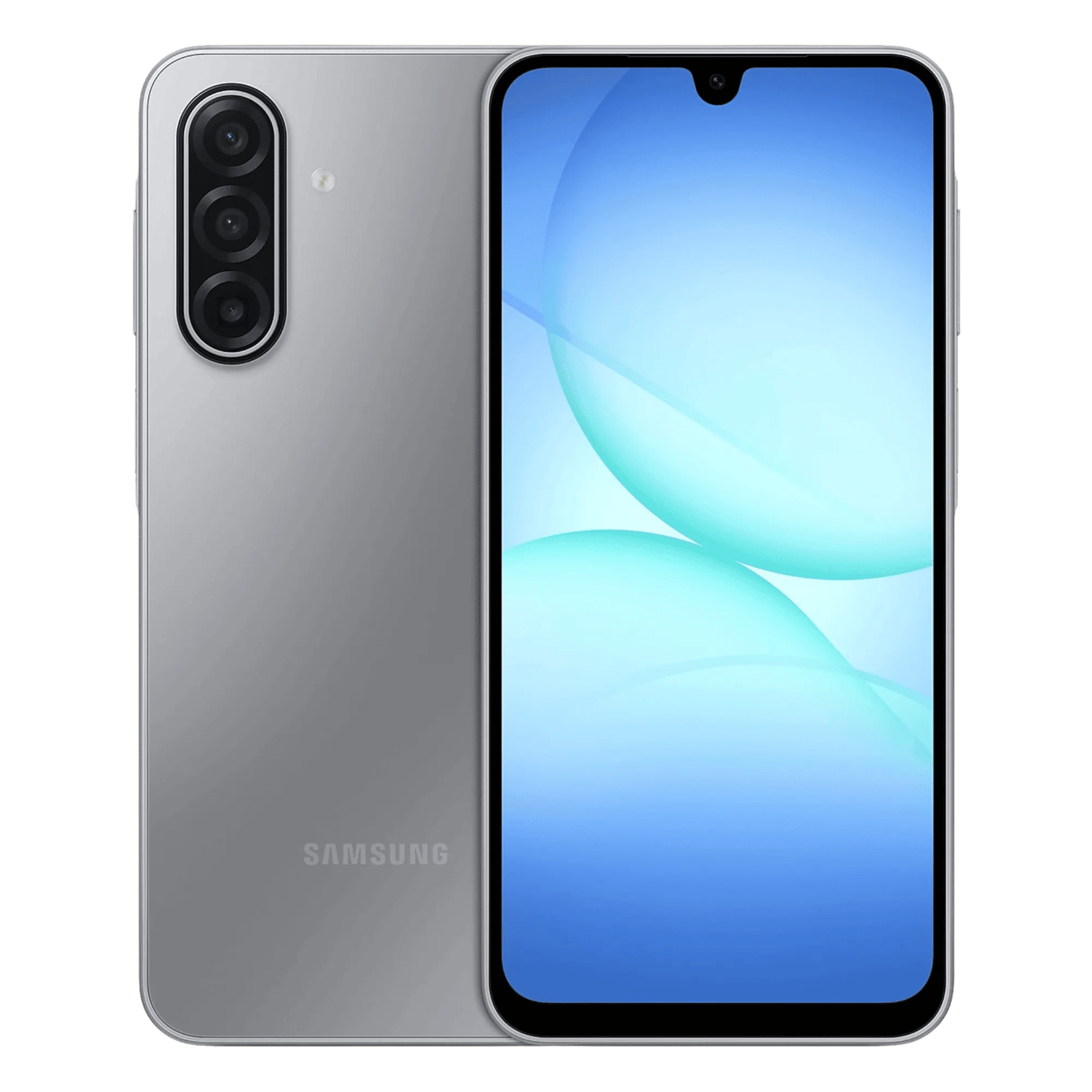 Samsung galaxy a17 5g gray 8gb 256gb Front Back View