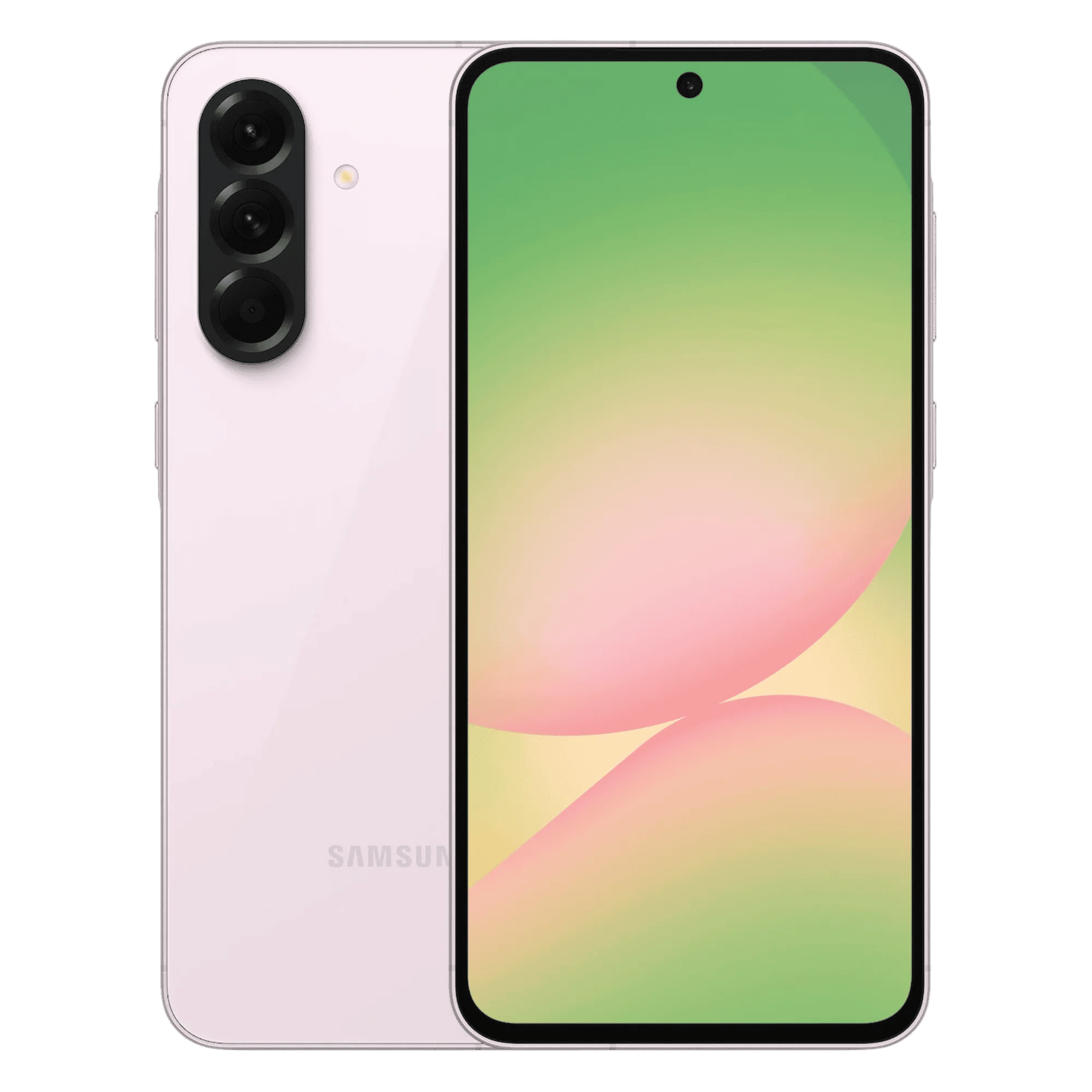 Samsung galaxy a56 5g awesome pink Front Back View