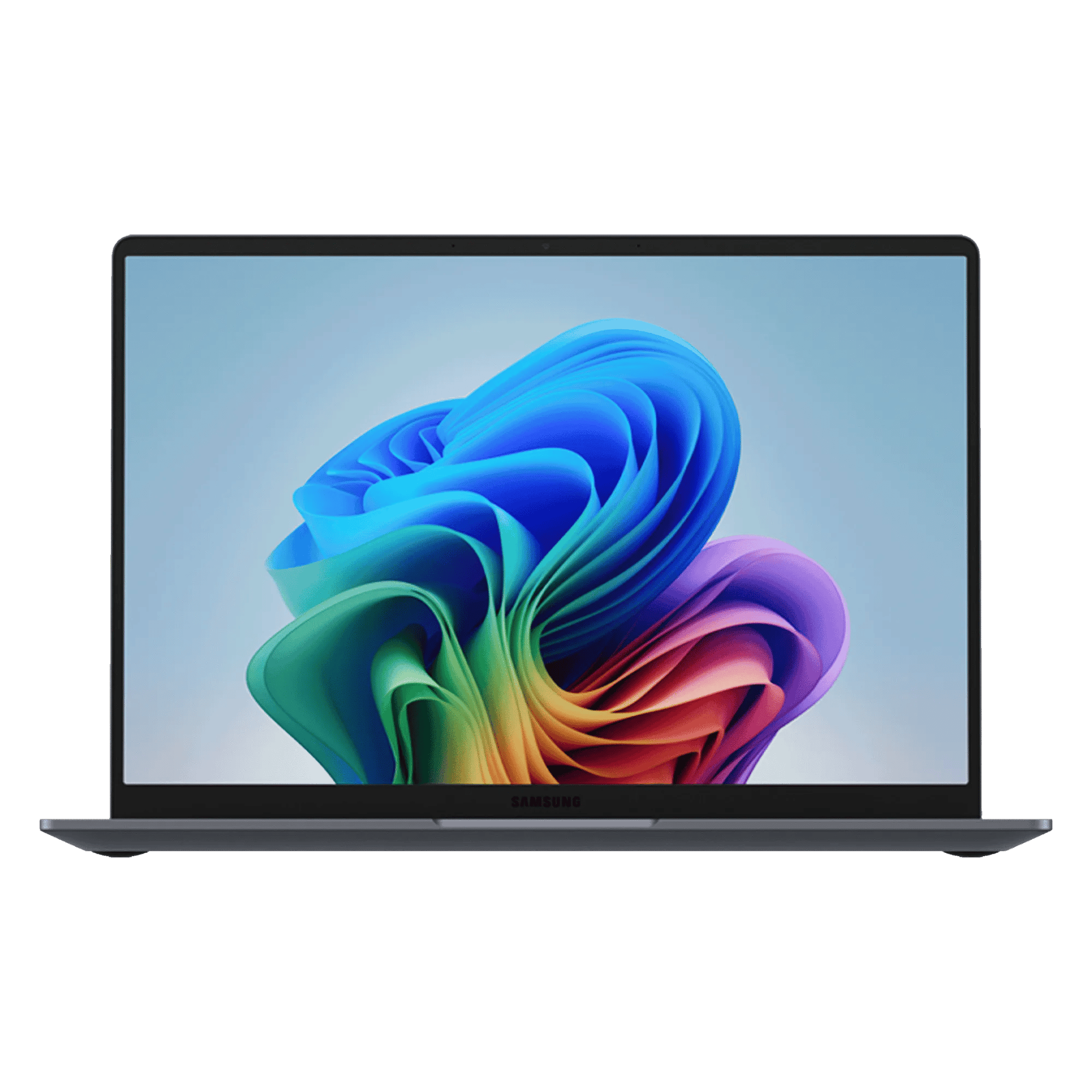 Samsung galaxy book6 intel core ultra 5 325 windows 11 home laptop np740vjg lg1in gray 16gb 512gb Front View
