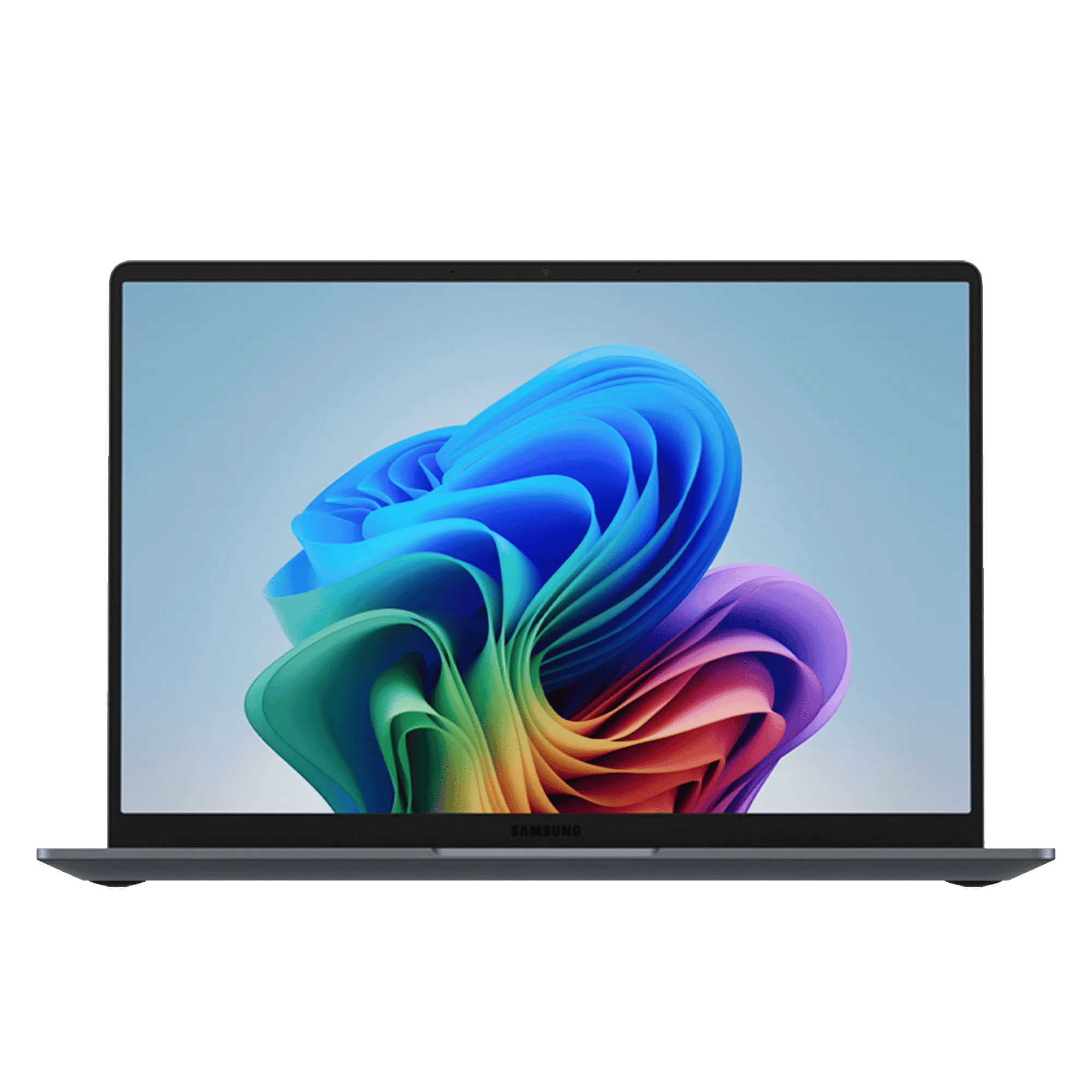 Samsung galaxy book6 intel core ultra 5 325 windows 11 home laptop np760vjg kg1in gray 16gb 512gb Front View