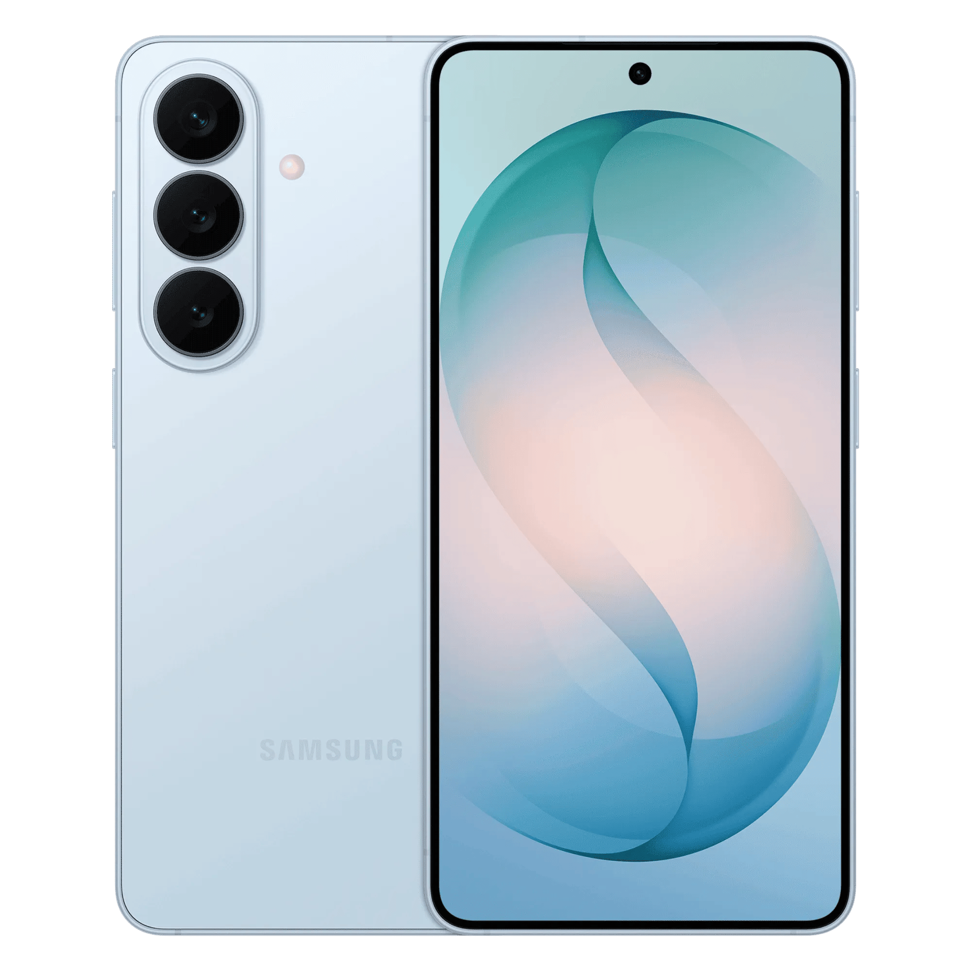 Samsung galaxy s26 5g sky blue 12gb 256gb Front Back View Image