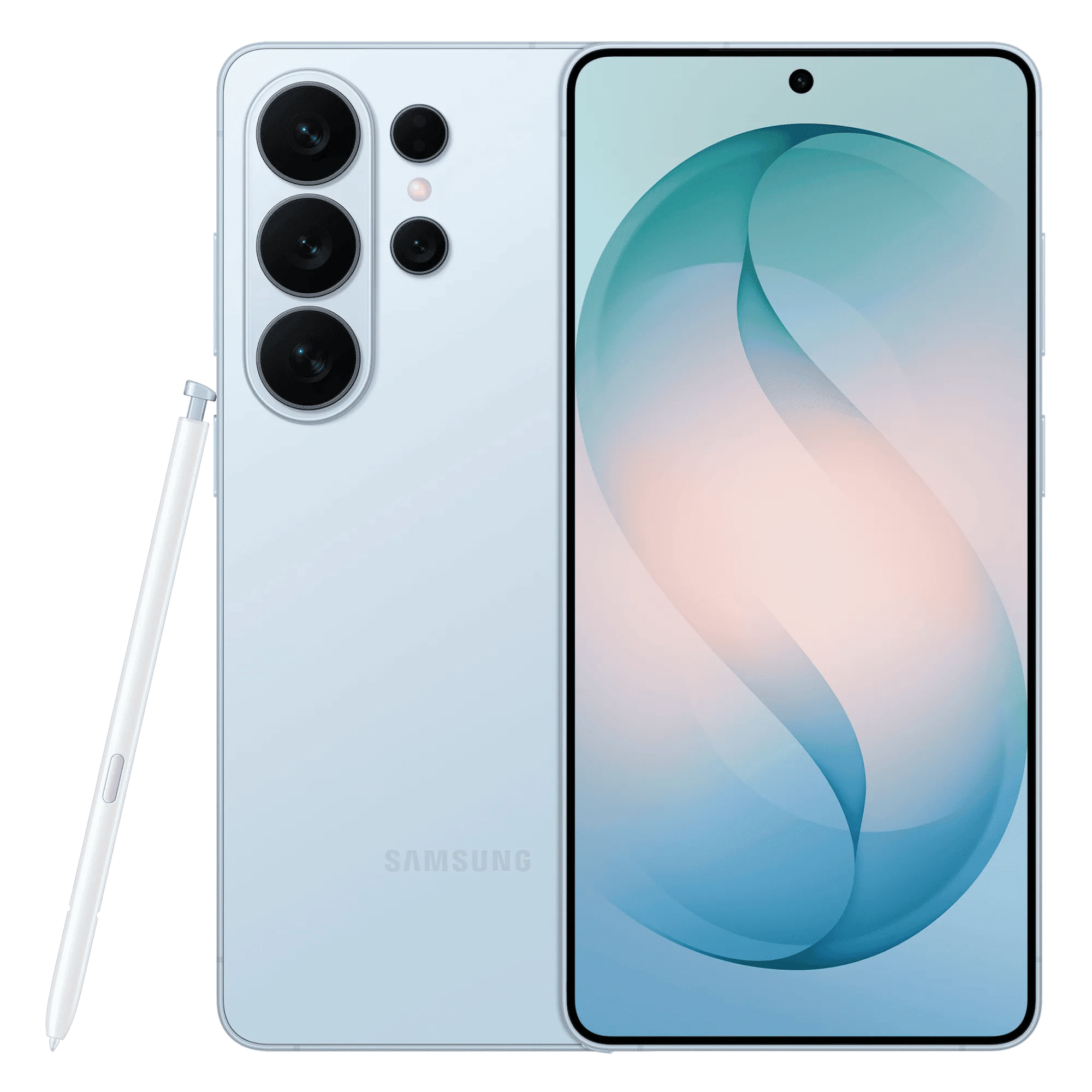 Samsung galaxy s26 ultra 5g sky blue 12gb 512gb Front Back View