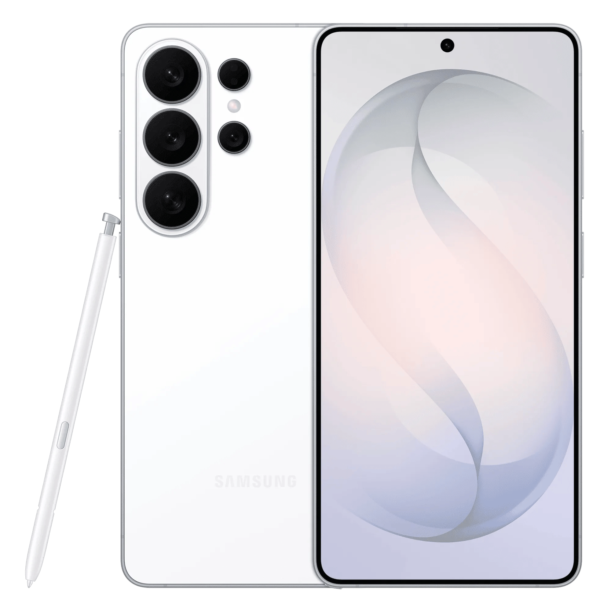 Samsung galaxy s26 ultra 5g white 12gb 256gb Front Back View