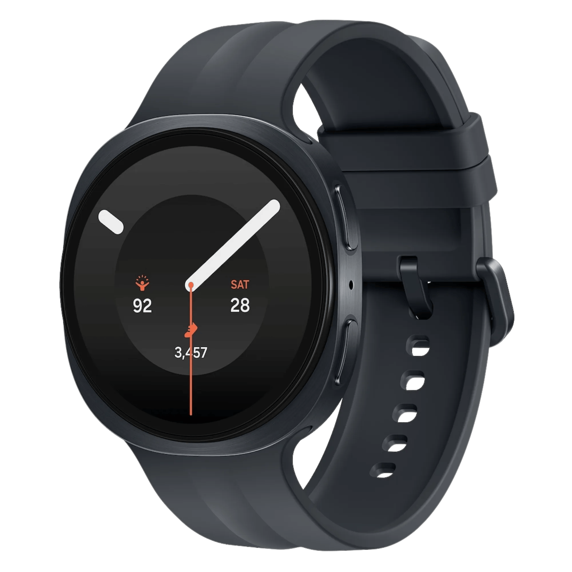 Samsung galaxy watch9 graphite 44 mm Front Right View