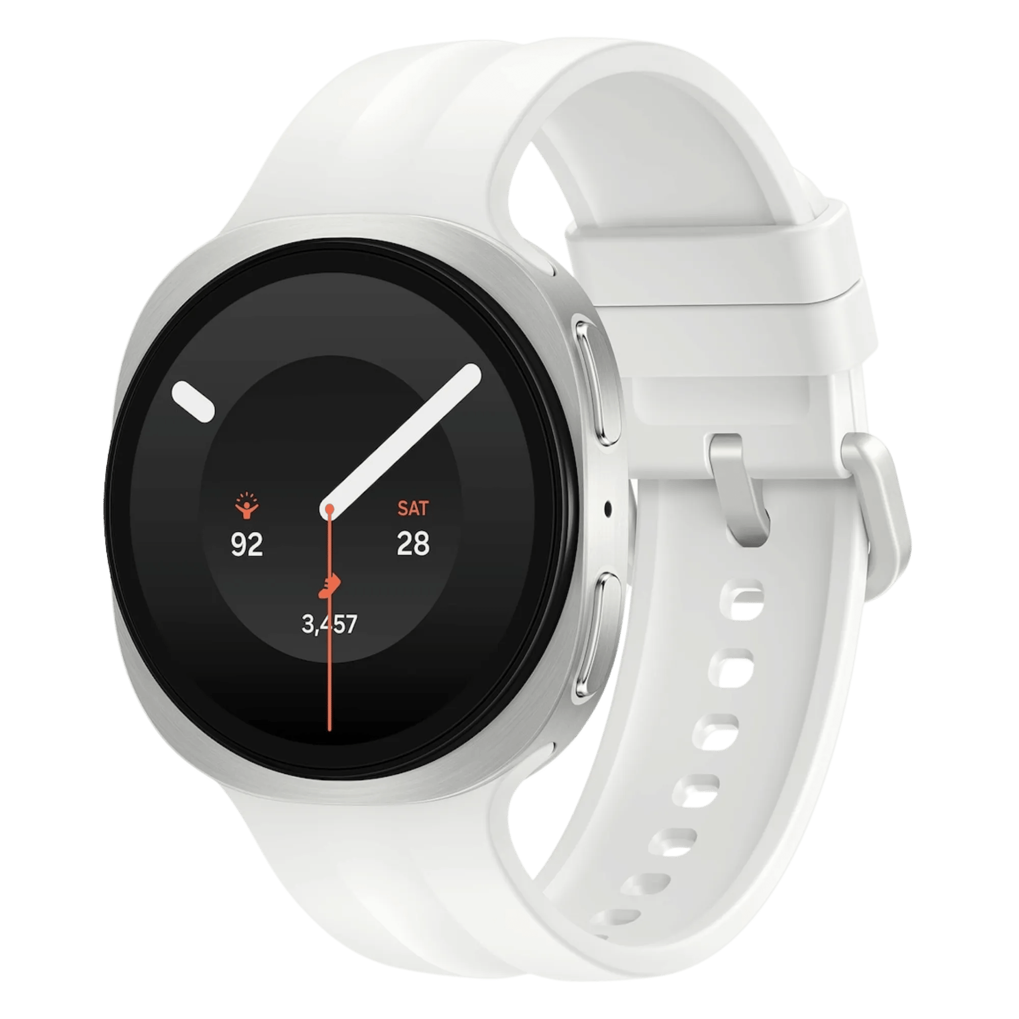 Samsung galaxy watch9 lte cream 40 mm Front Right View