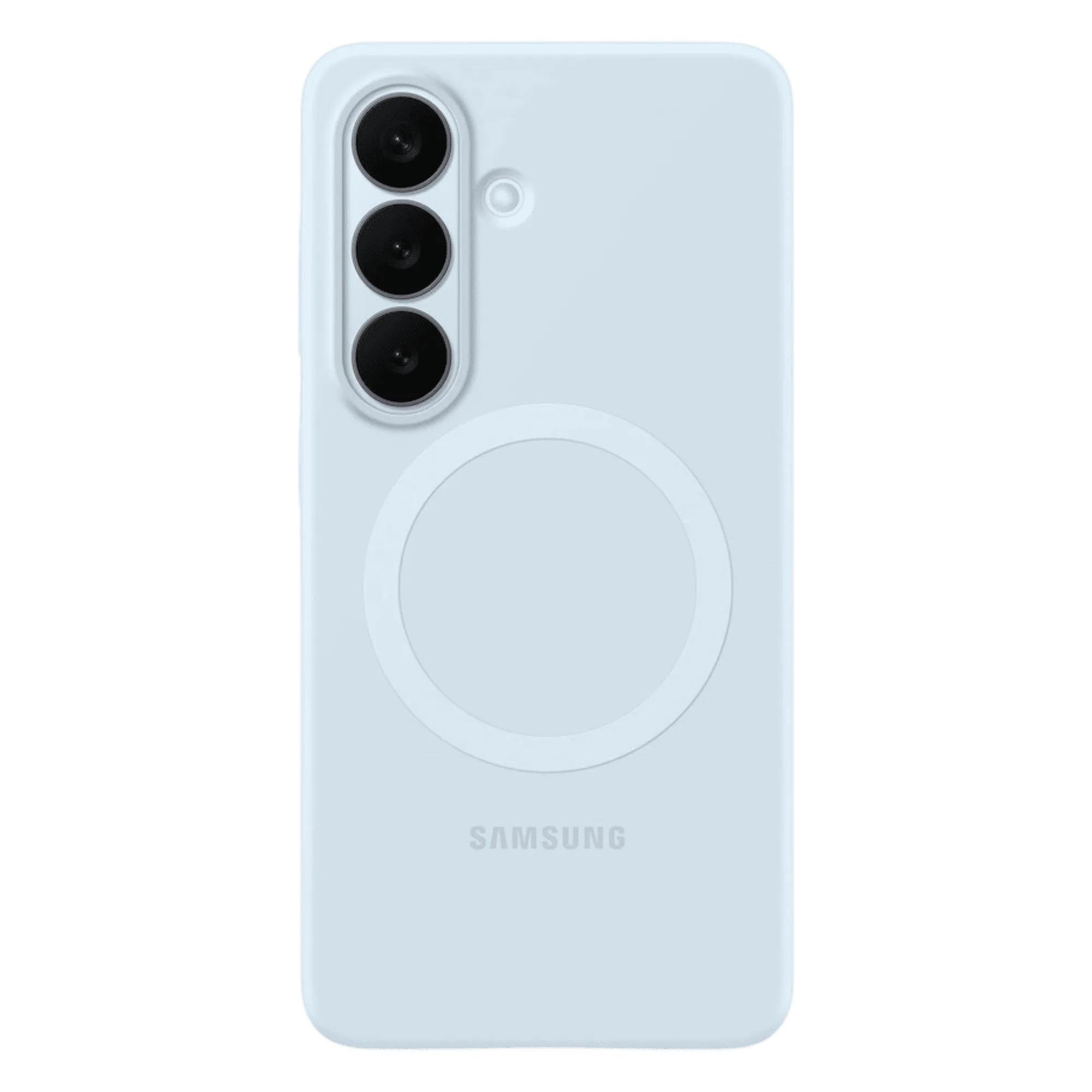 Samsung magsafe case for galaxy s26 5g light blue Back View