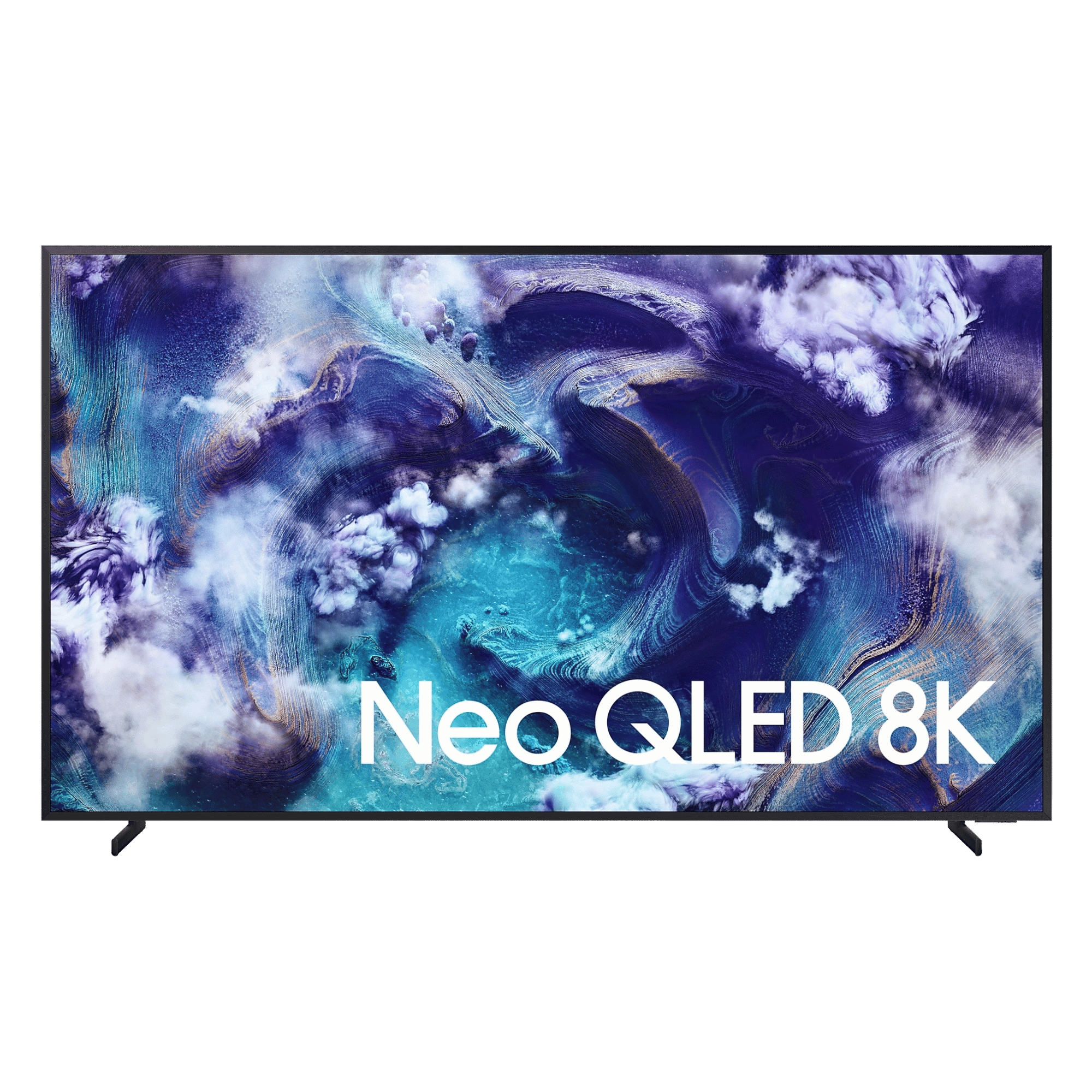 Samsung neo qled 8k smart tv qn900f 75 inch Front View