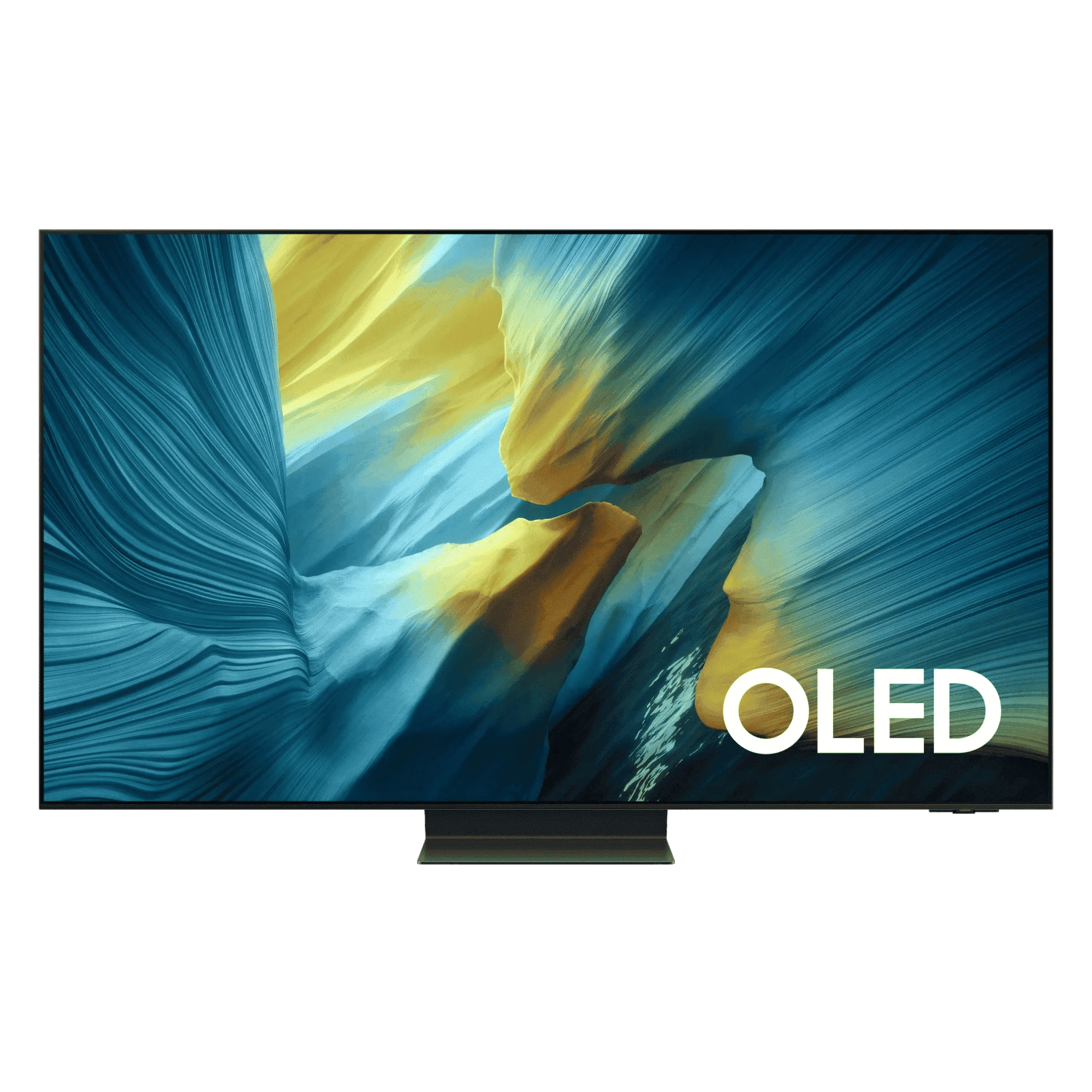 Samsung oled 4k ultra hd smart tv s95f 55 inch Front View